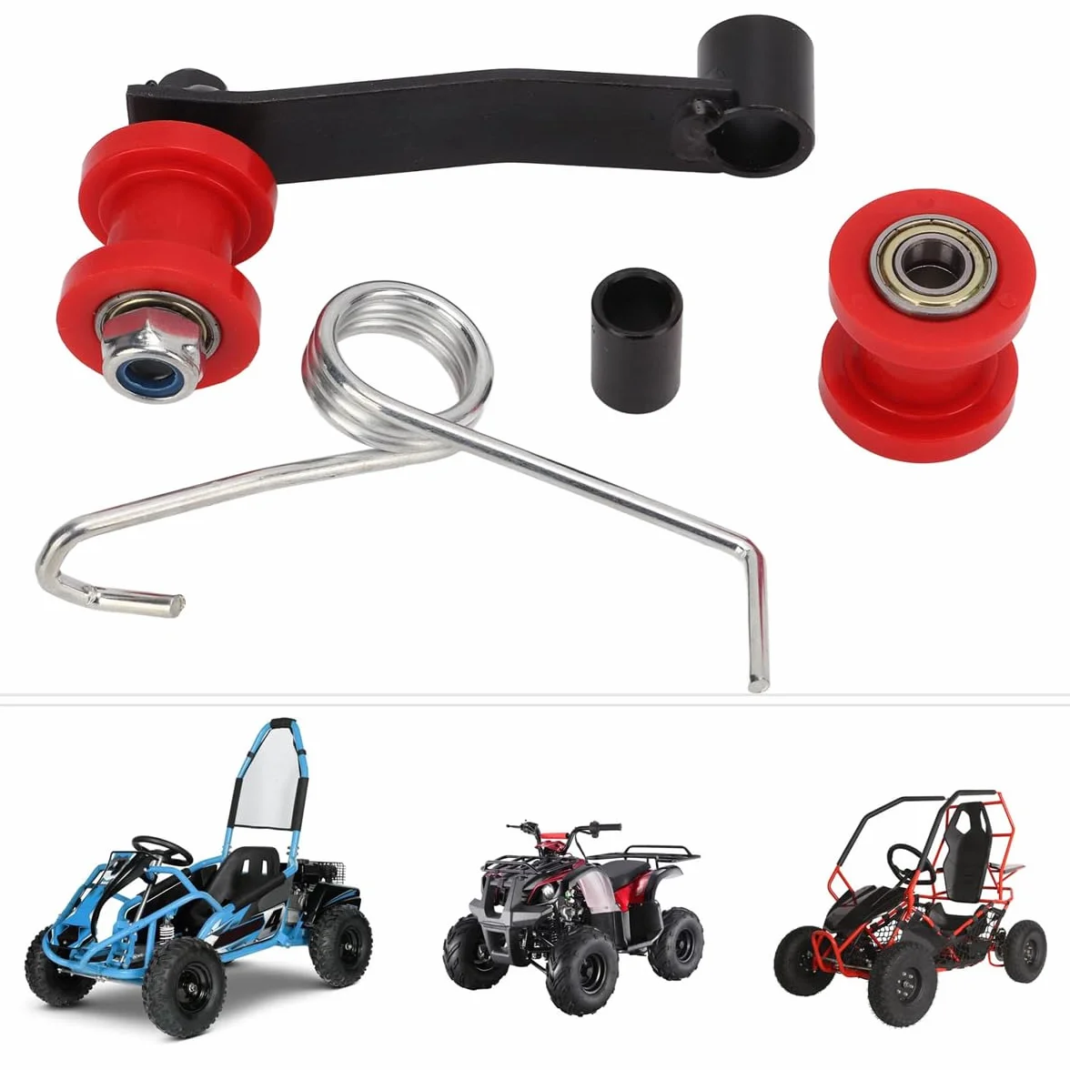 Qury Tensora de Cadena Compatible con ATV Go Kart 110 125 150 200 250