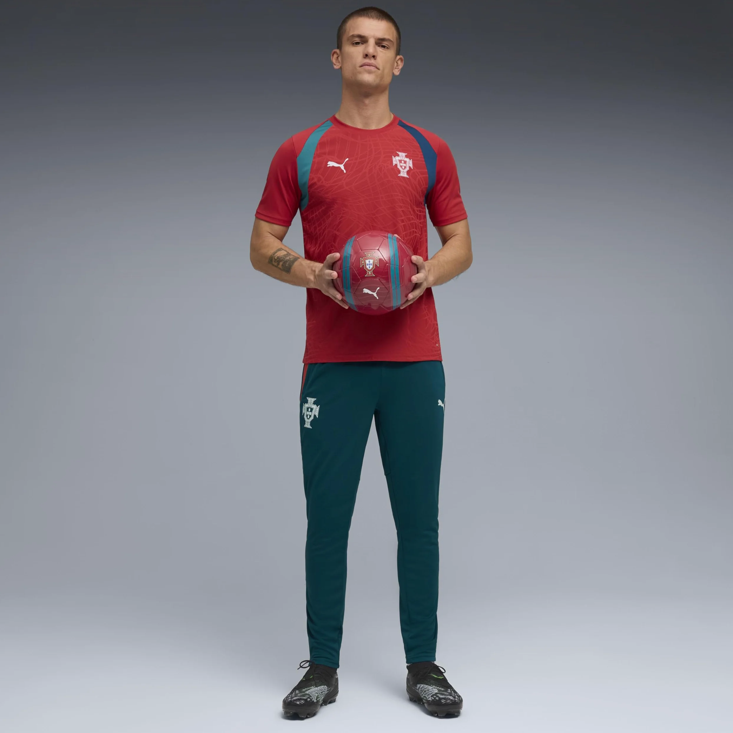 PUMA Hombre FPF Portugal Training Pants w/Pockets 26