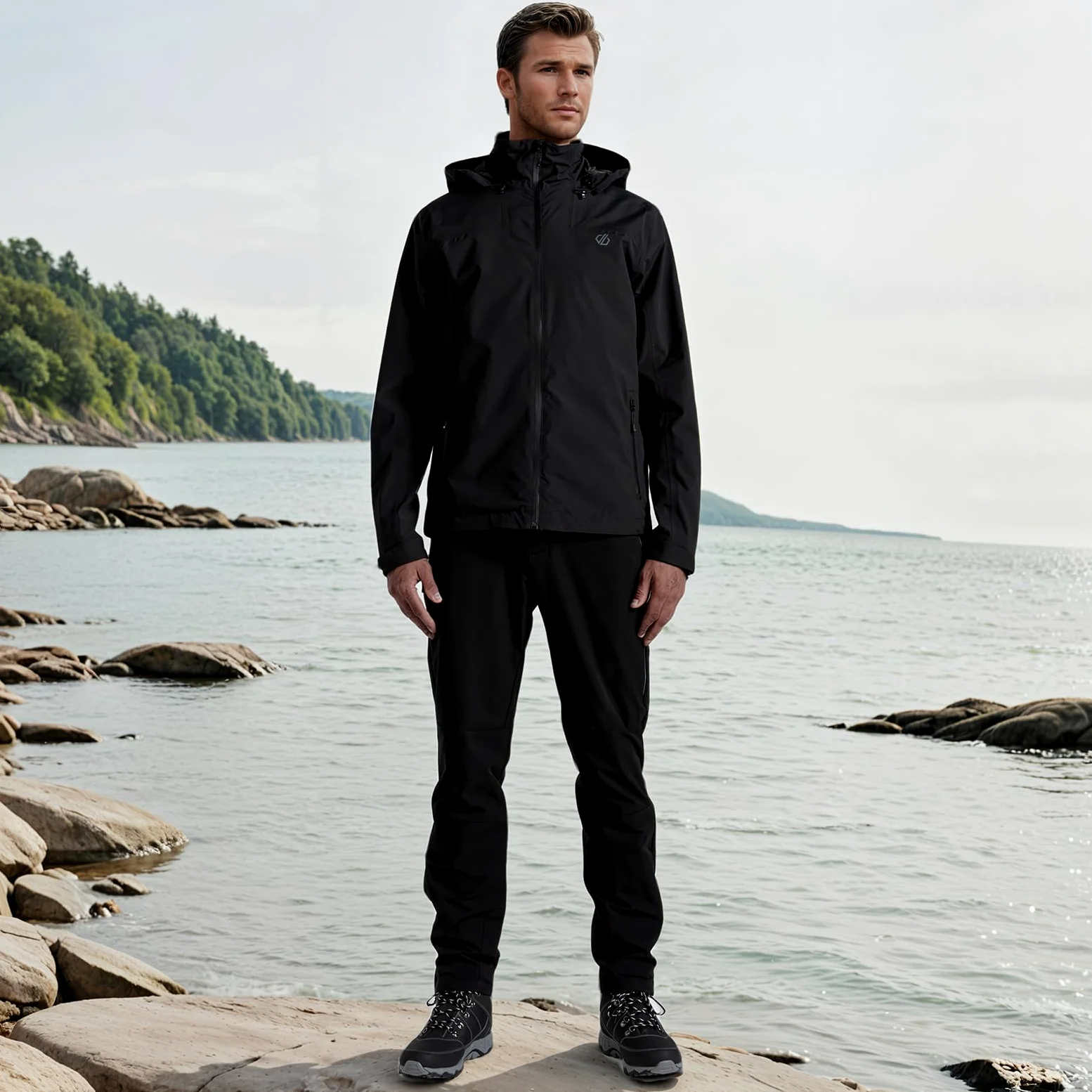 Dare 2b Switch Out Ii Jkt Chaqueta impermeable Hombre (Pack de 1)