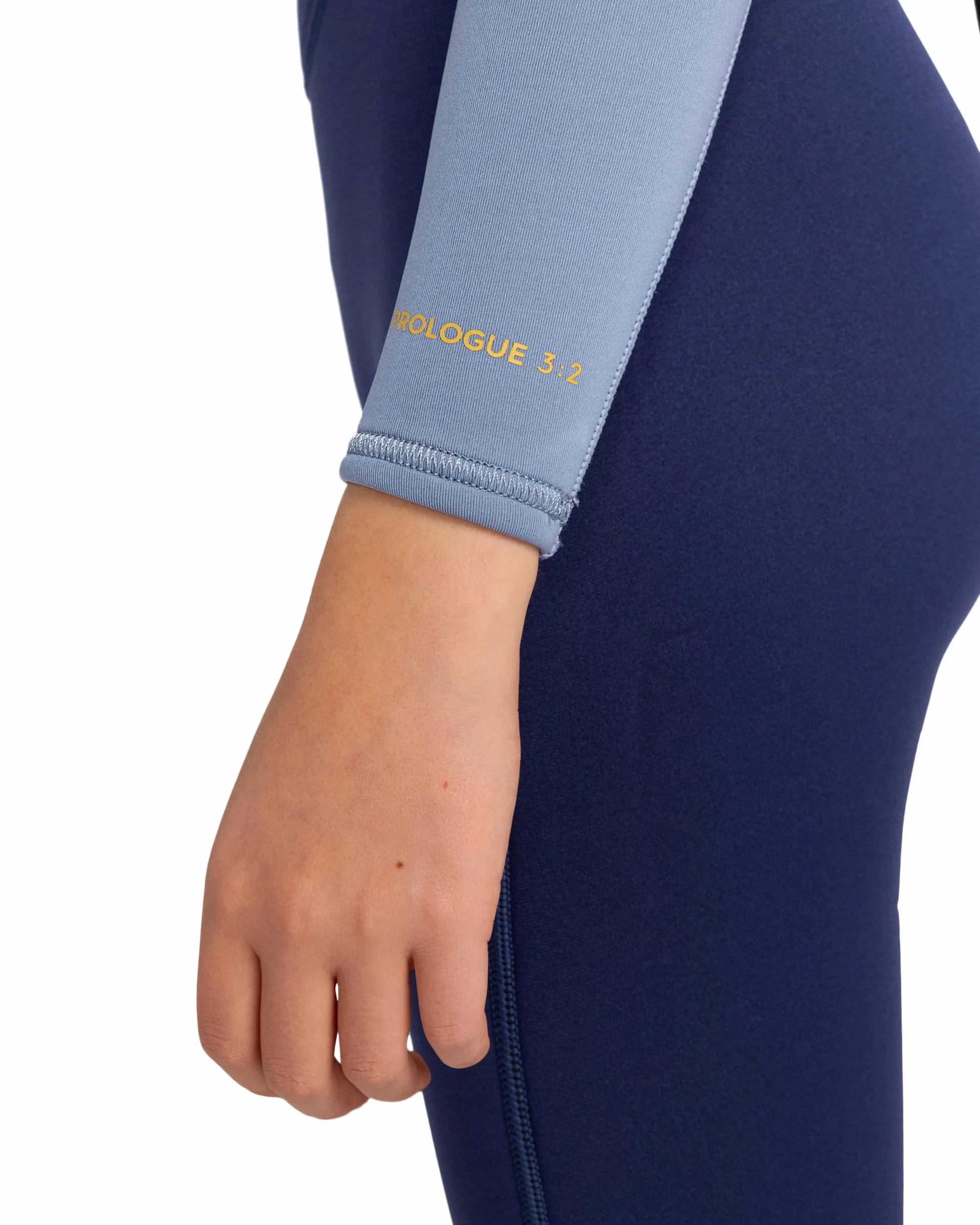 Roxy 3/2 Prologue Girl BZ FLT Trajes de Neopreno, Dark Denim, Estándar Niña