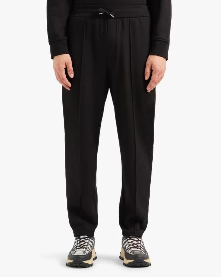 Armani Exchange The Grid, Sustainable, Printed Logo Lettering Pantalones de chándal para Hombre
