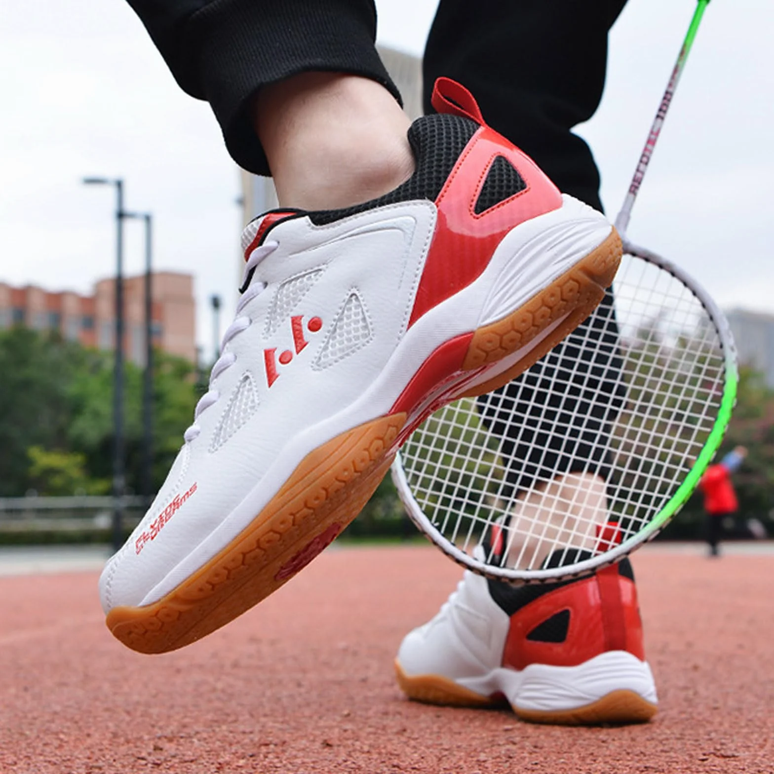 Zapatillas Tenis Bádminton Squash Ligero Antideslizante Deportivos Hombre Transpirable Voleibol Fitness
