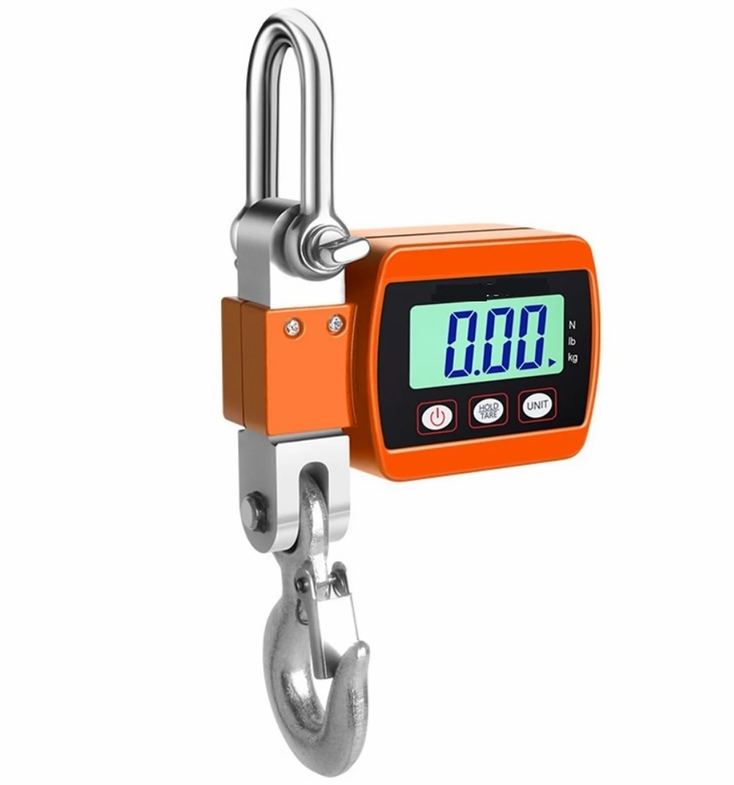MRKU Balanza Colgante, básculas para Equipaje, grúa Digital, Gancho electrónico de 500 kg