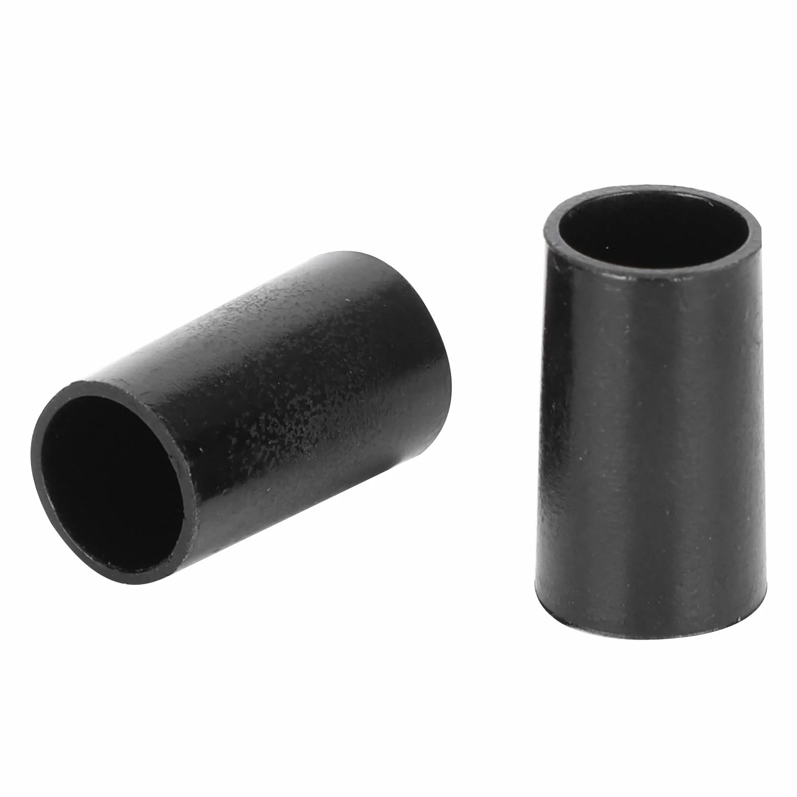 10 pares de tapas de punta de tacón alto Protector de punta de tacón alto negro CPU zapatos de poliuretano Reparación de kits de repuesto(10mm)