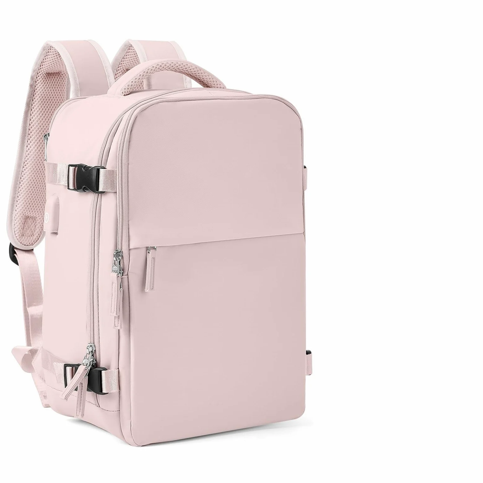 Mochila del Bolso de la Cabina, Equipaje Mano en el avión, Mochila Viaje Ordenador portátil para Travel(Pink,S)