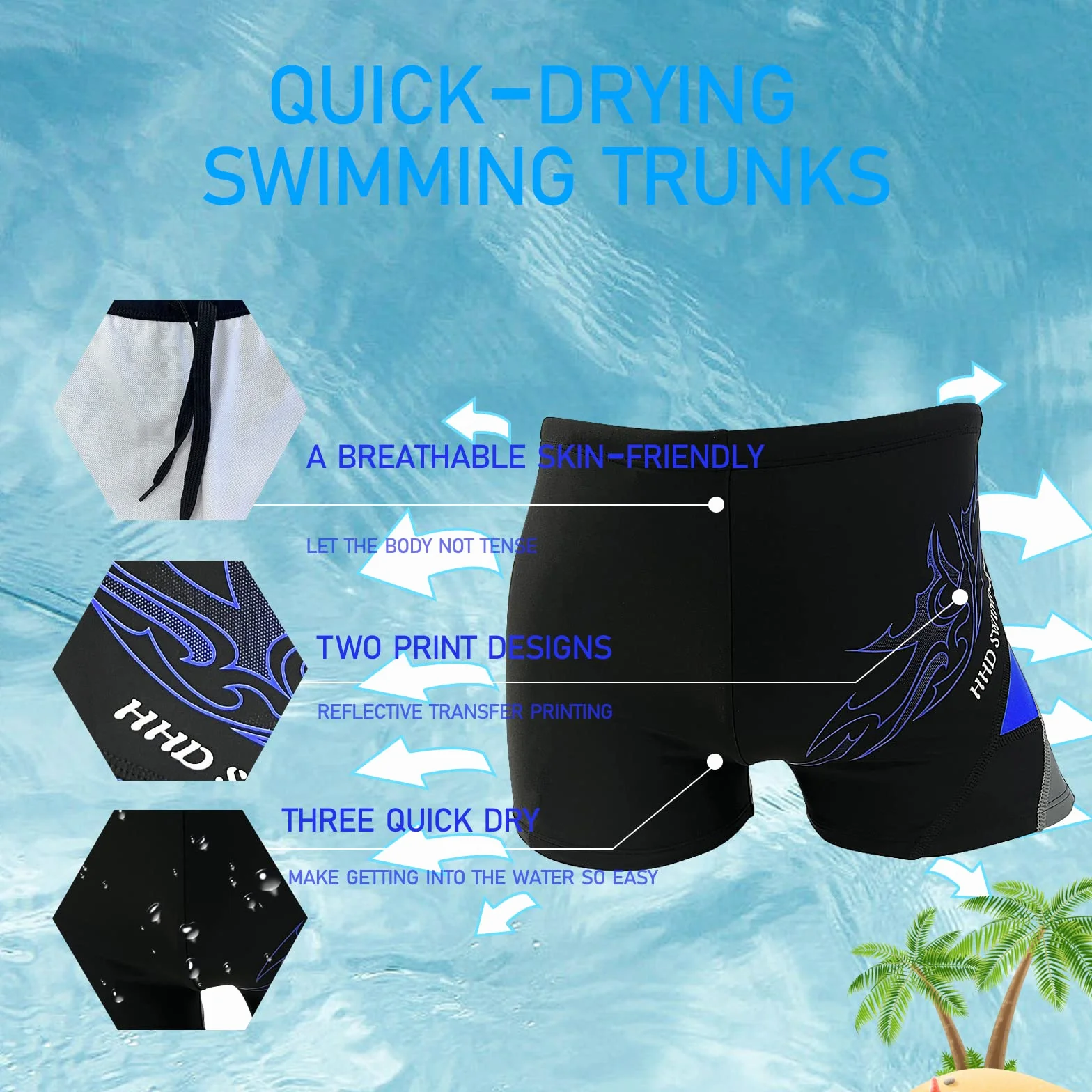 HHD 0 Bañador Hombre
