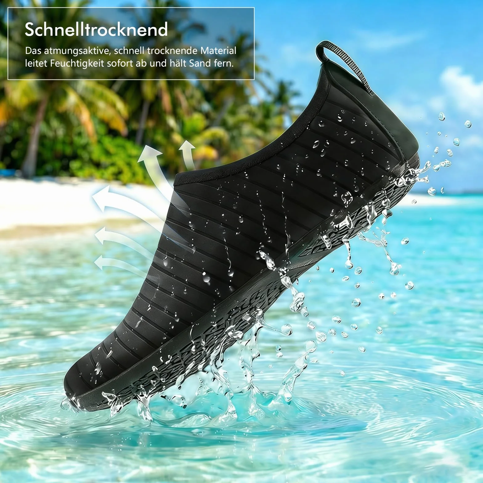 Chanclas de baño para niños suela reforzada antideslizante secado rápido tallas 22-35 EU