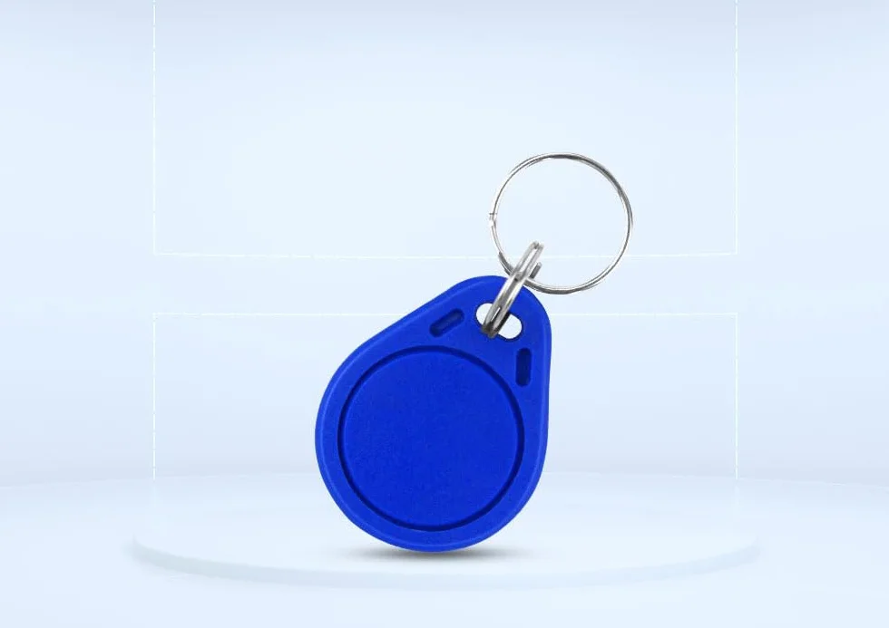 Blue Waterproof ABS 13.56MHz ISO14443A M1 Classic NFC RFID Tokens, Paquete de 10