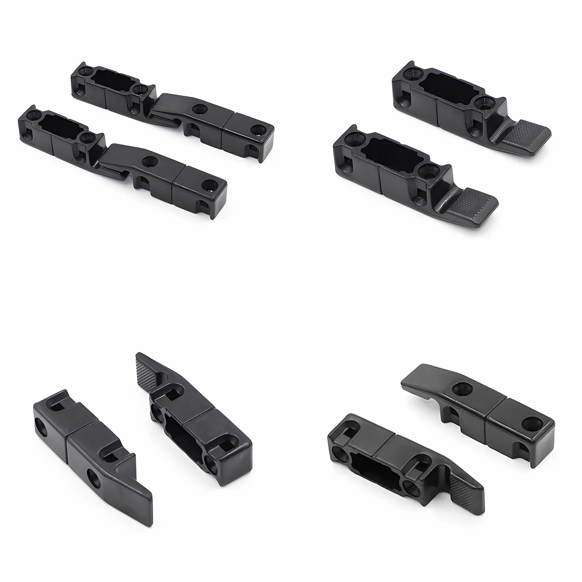 Keku EH-B Colgado Herraje para Embutir Rapid Placas y Bastidor Cuelgue Conector Mueble Capacidad 15kg Plástico 20 Par