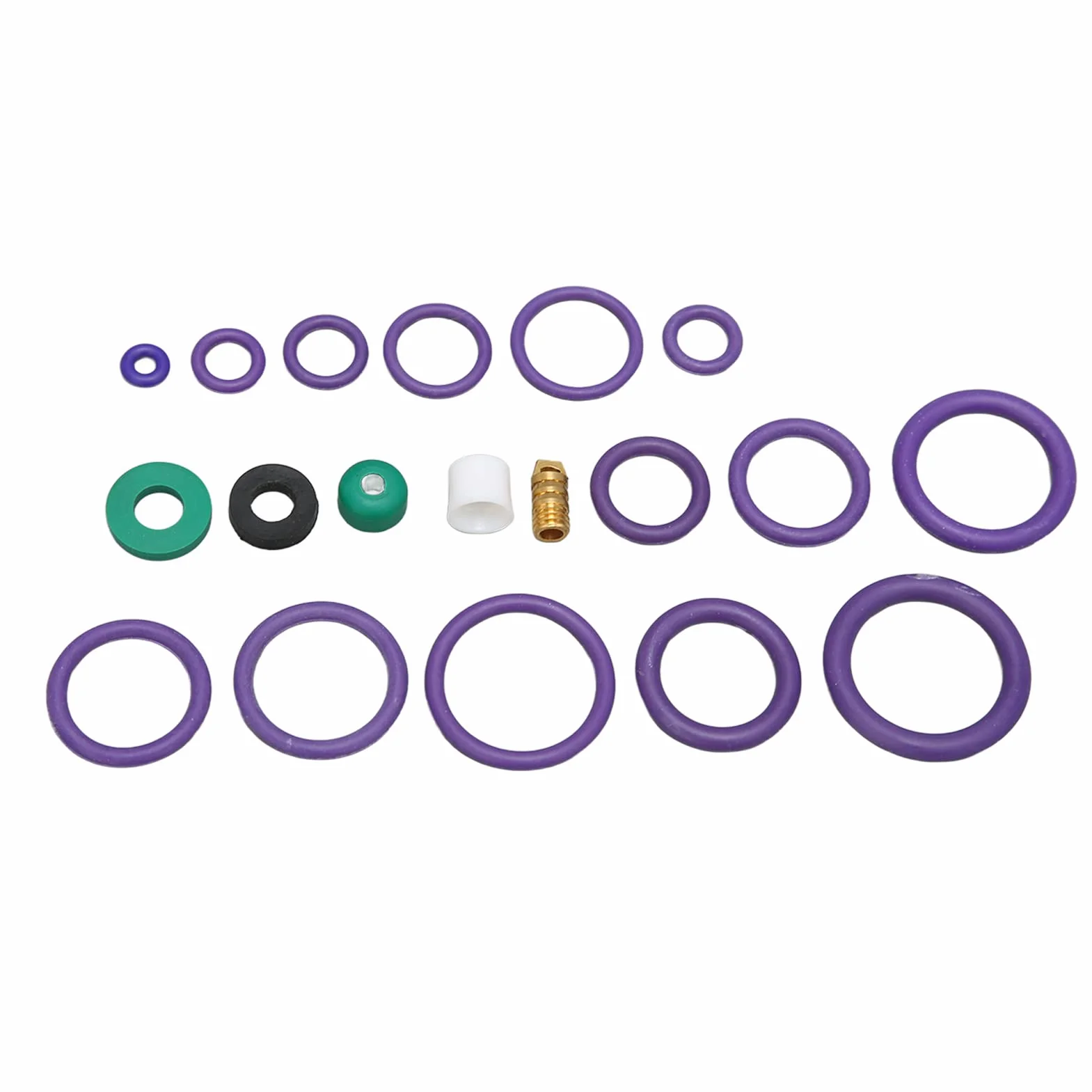 Kit Universal de Juntas Tóricas 225 Piezas para Aire Acondicionado de Coche