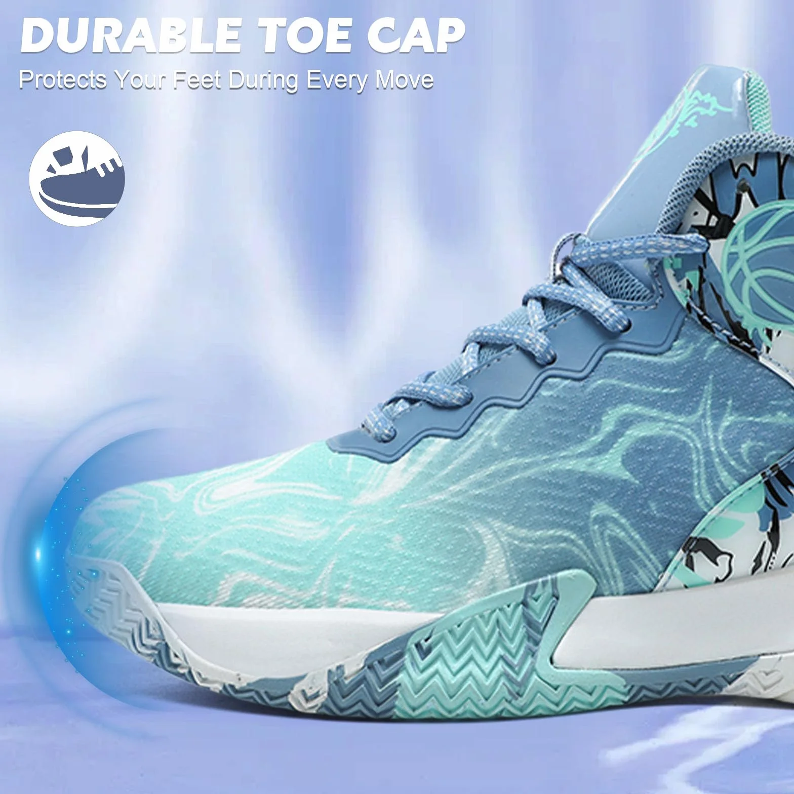Zapatillas de Baloncesto para Hombre Zapatillas Deportivas cómodas de Malla para Caminar Zapatillas Ligeras de Moda para Correr al Aire Libre