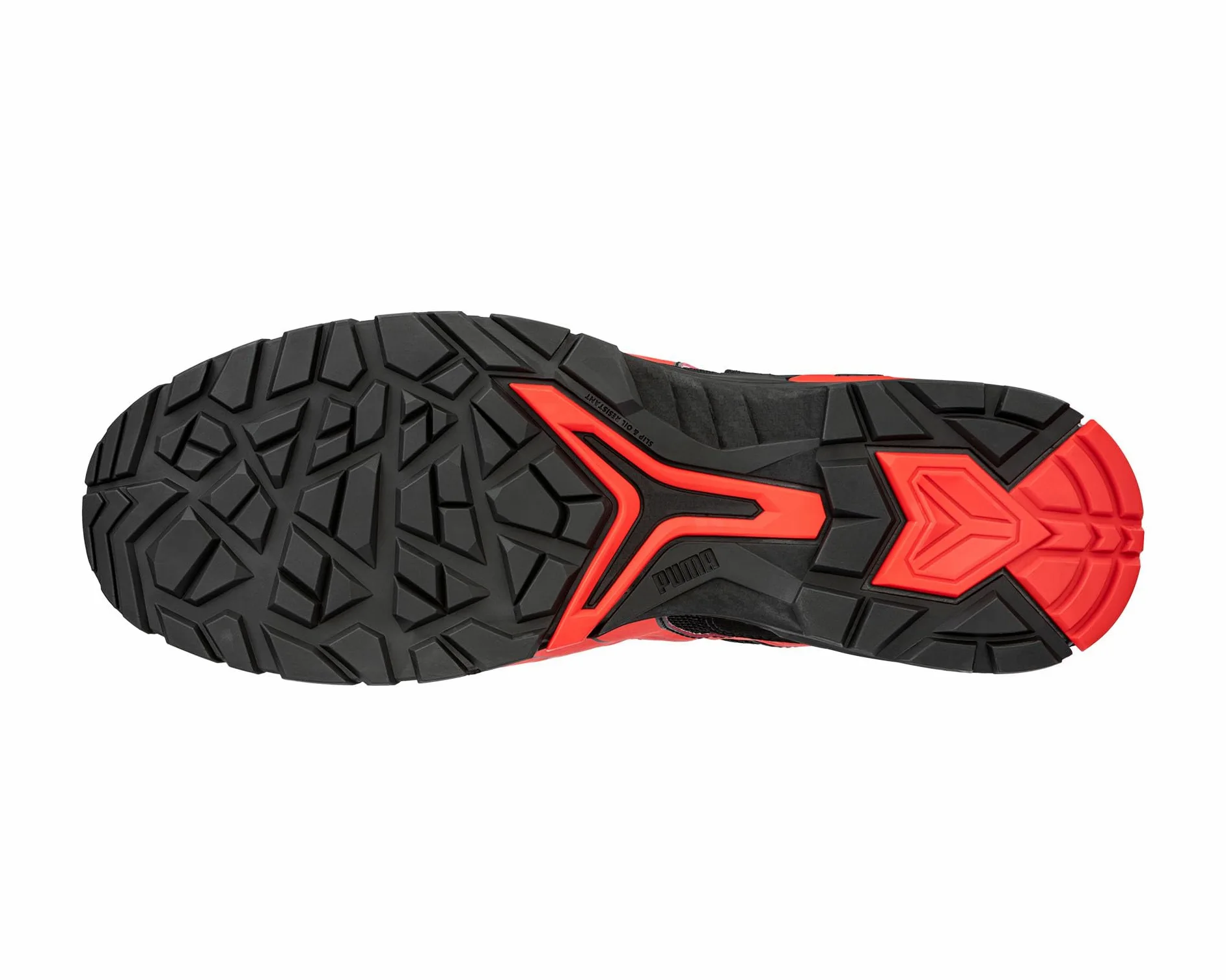 PUMA Safety Madrid Low S1PL FO SR - Zapatos de seguridad para hombre, antideslizantes, transpirables, puntera de aluminio, zapatos de trabajo