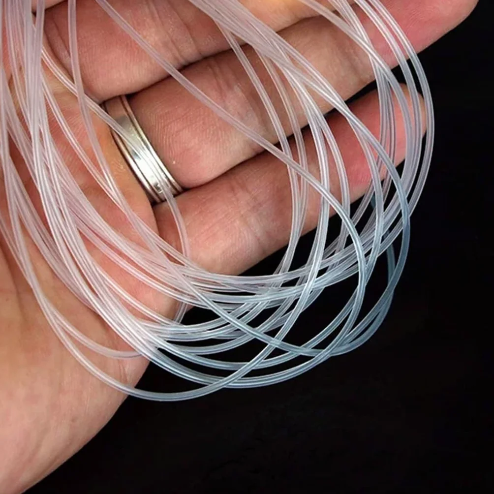 Manguera De Goma Transparente De Grado Alimenticio Tubo De Silicona Suave Micro Flexible 1 Metro 1.5x2.5mm