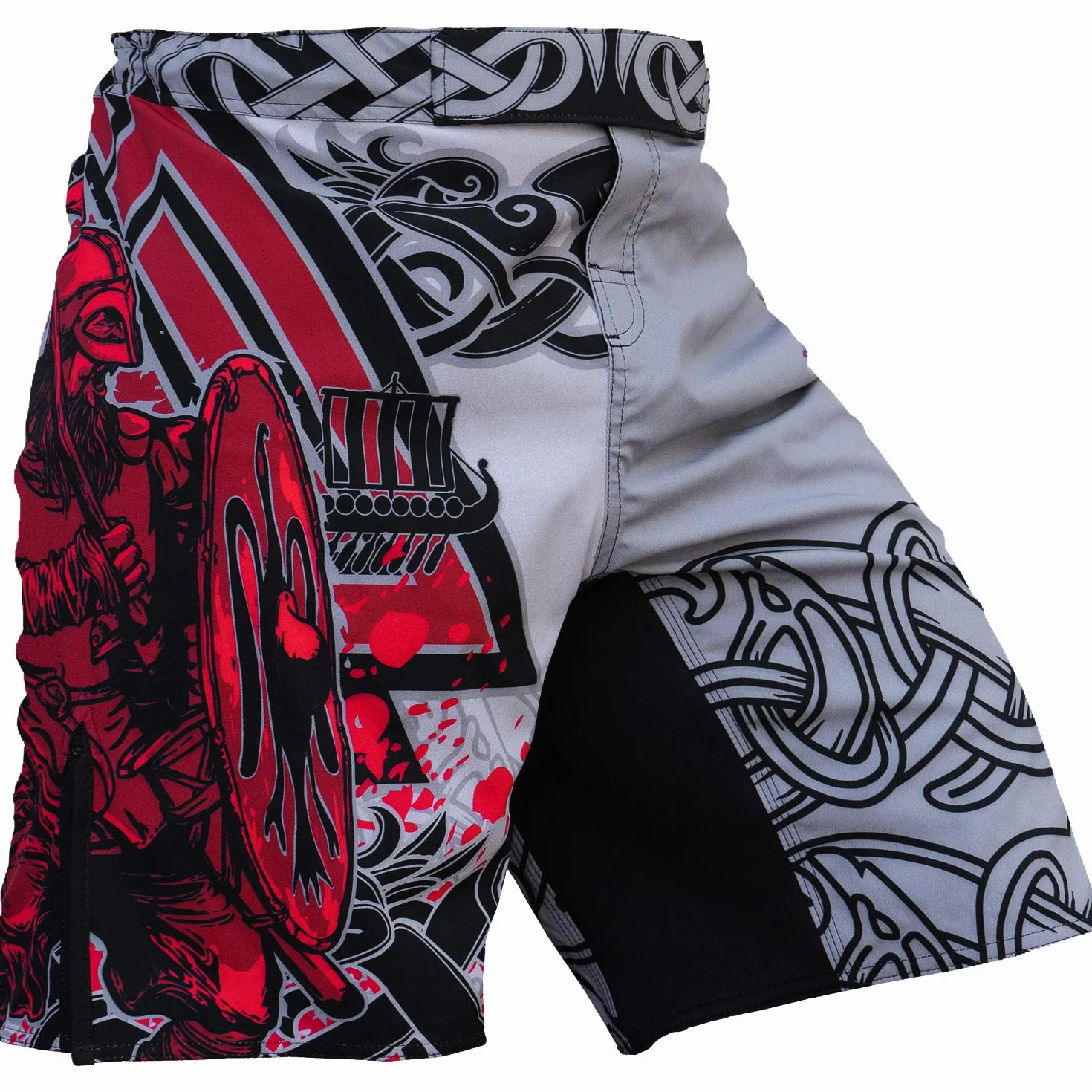 Hardcore Training Fight Shorts Hombre Pantalones Cortos MMA BJJ Boxeo Grappling Fitness No Gi