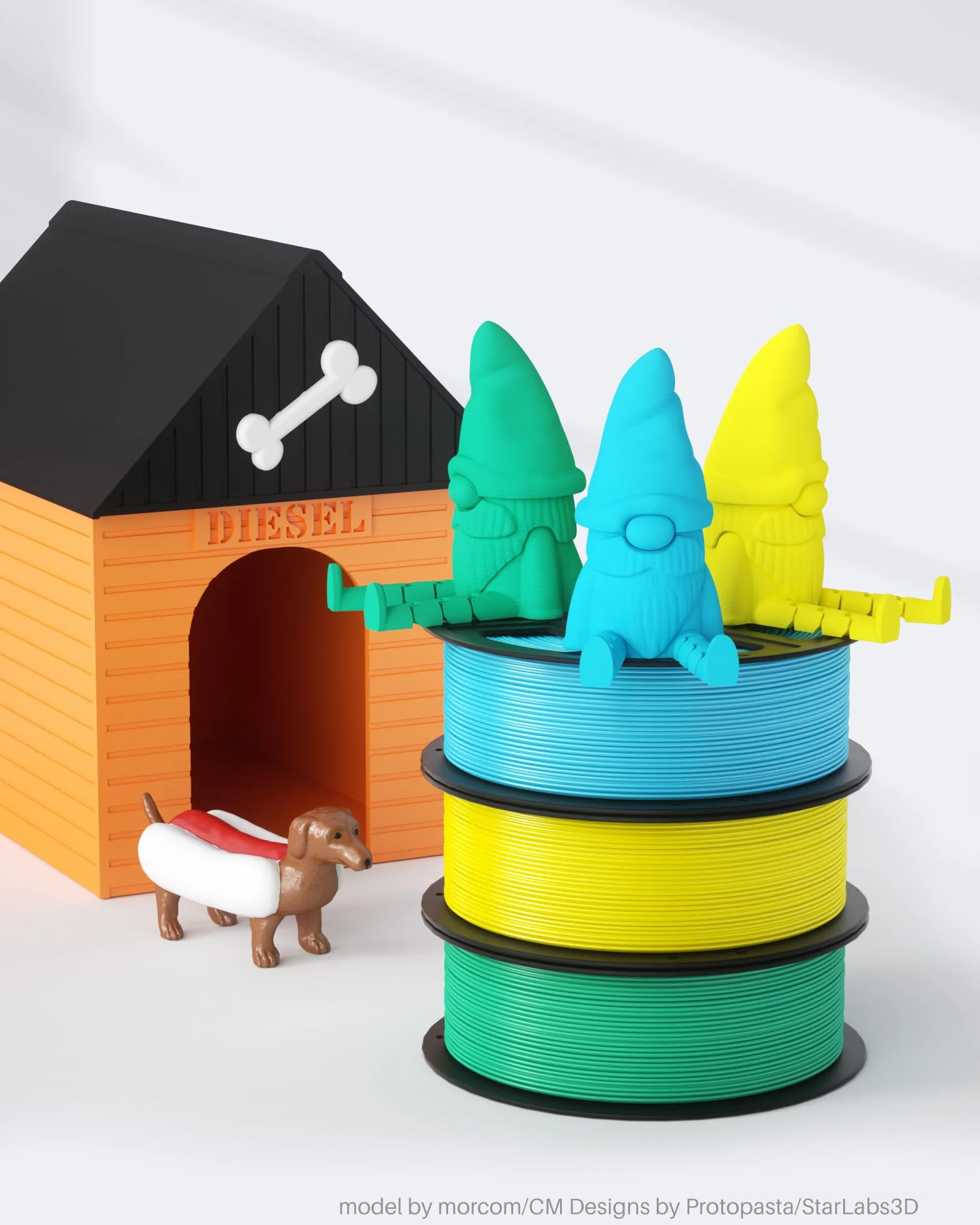 ELEGOO Filamento PLA+ 1.75mm 1KG Negro, Precisión Dimensional +/- 0.02mm para Impresora 3D