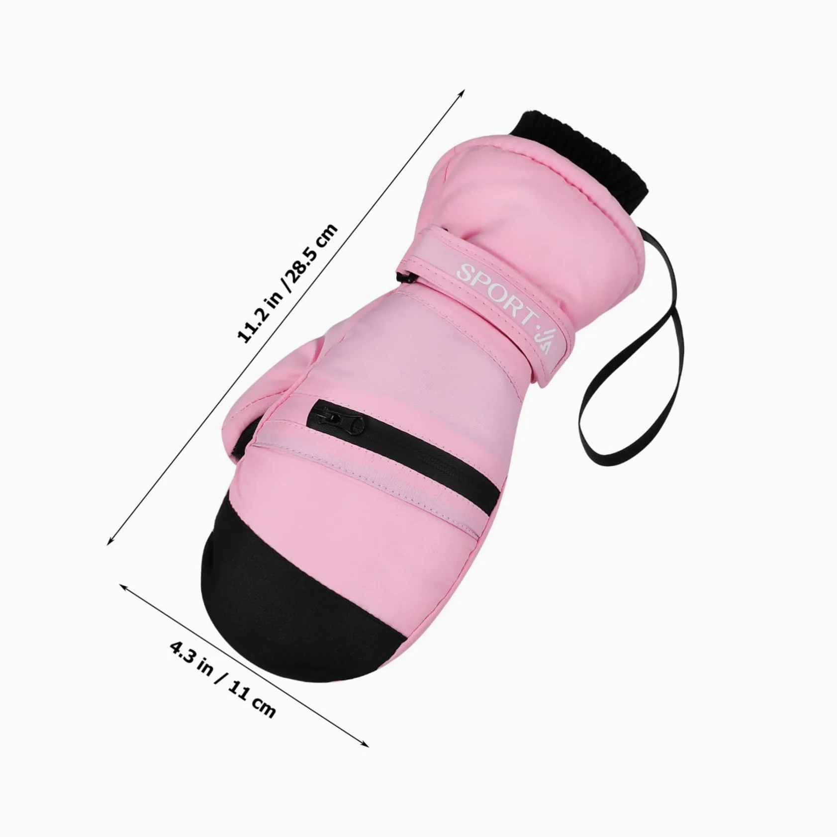 TOYANDONA Guantes Térmicos Impermeables y Cortaviento para Trabajo y Esquí con Pantalla Táctil Cálidos y Flexibles para Hombre y Mujer Talla XL