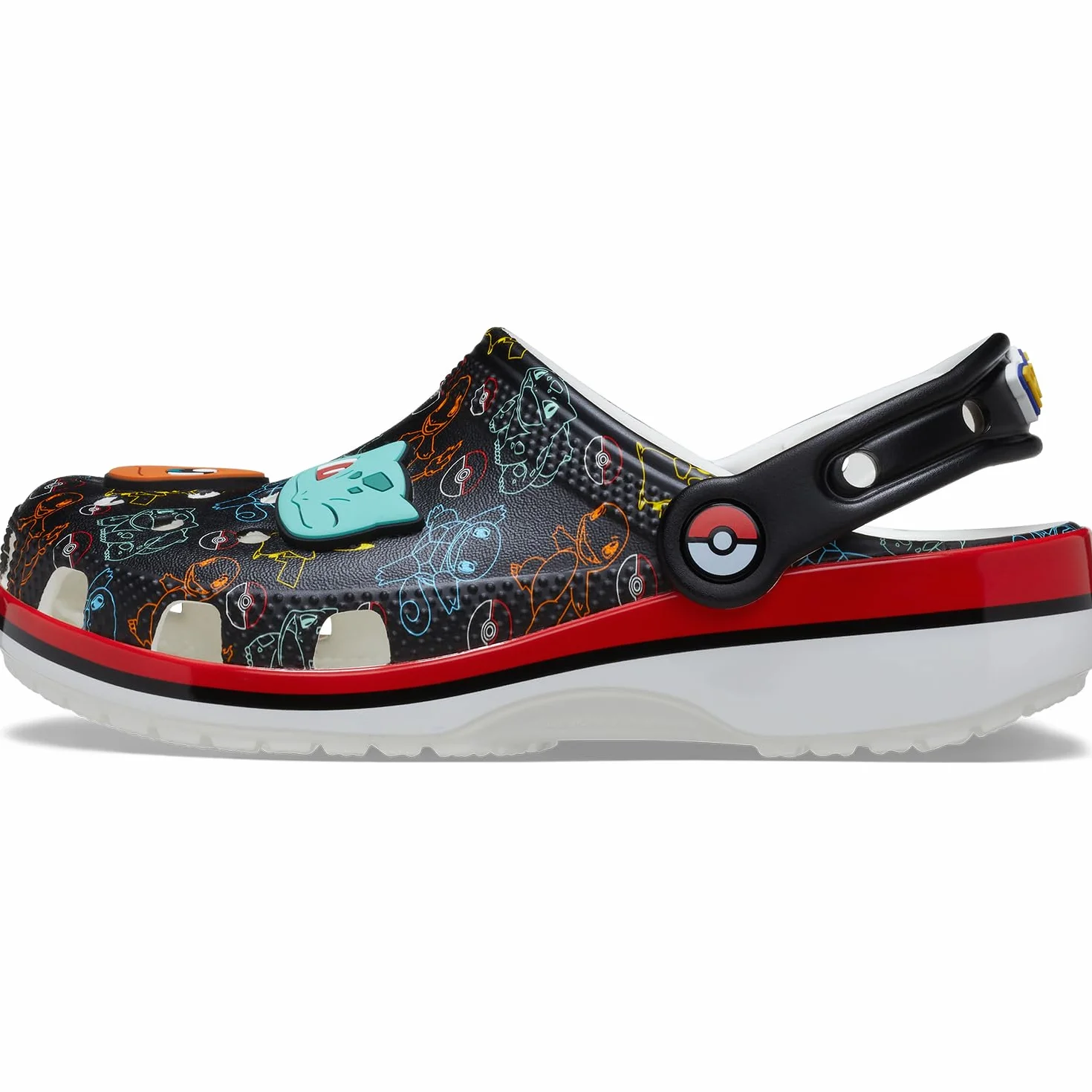 Crocs Pokemon Print CLS CLG K, Zuecos Unisex niños
