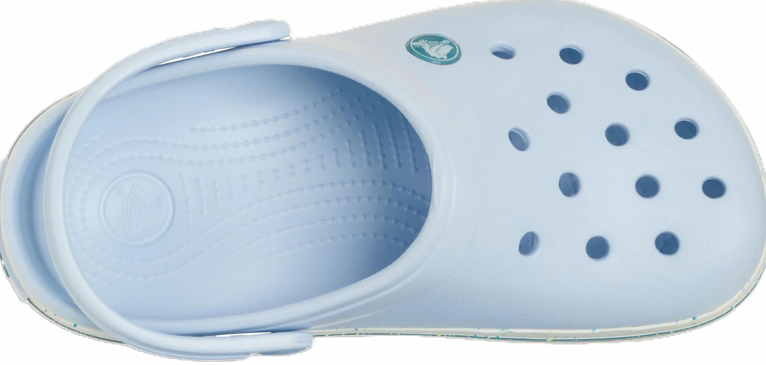 Crocs Crocband Speckled Band Clog T, Zuecos Unisex niños, Azul Escarcha, 24/25 EU