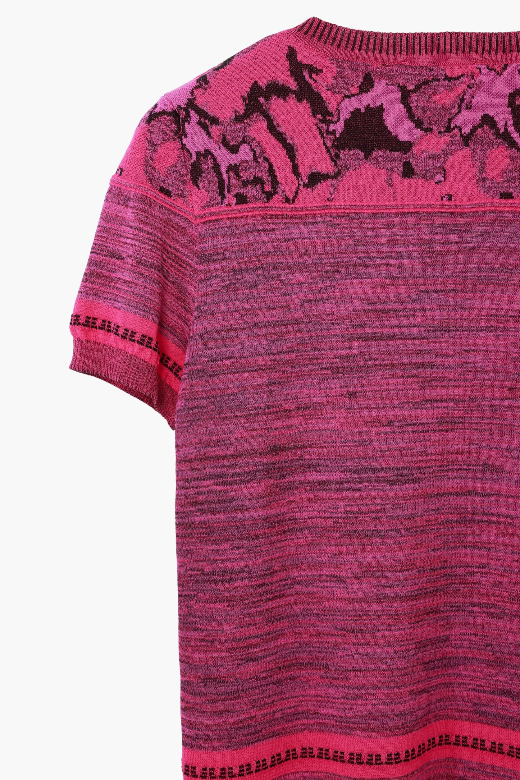 Desigual Camiseta de Manga Corta de Punto para Mujer Camiseta Mujer