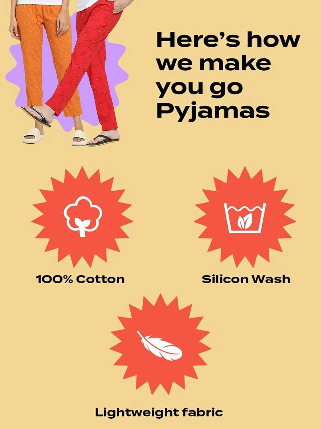 Bewakoof Pijama de mujer