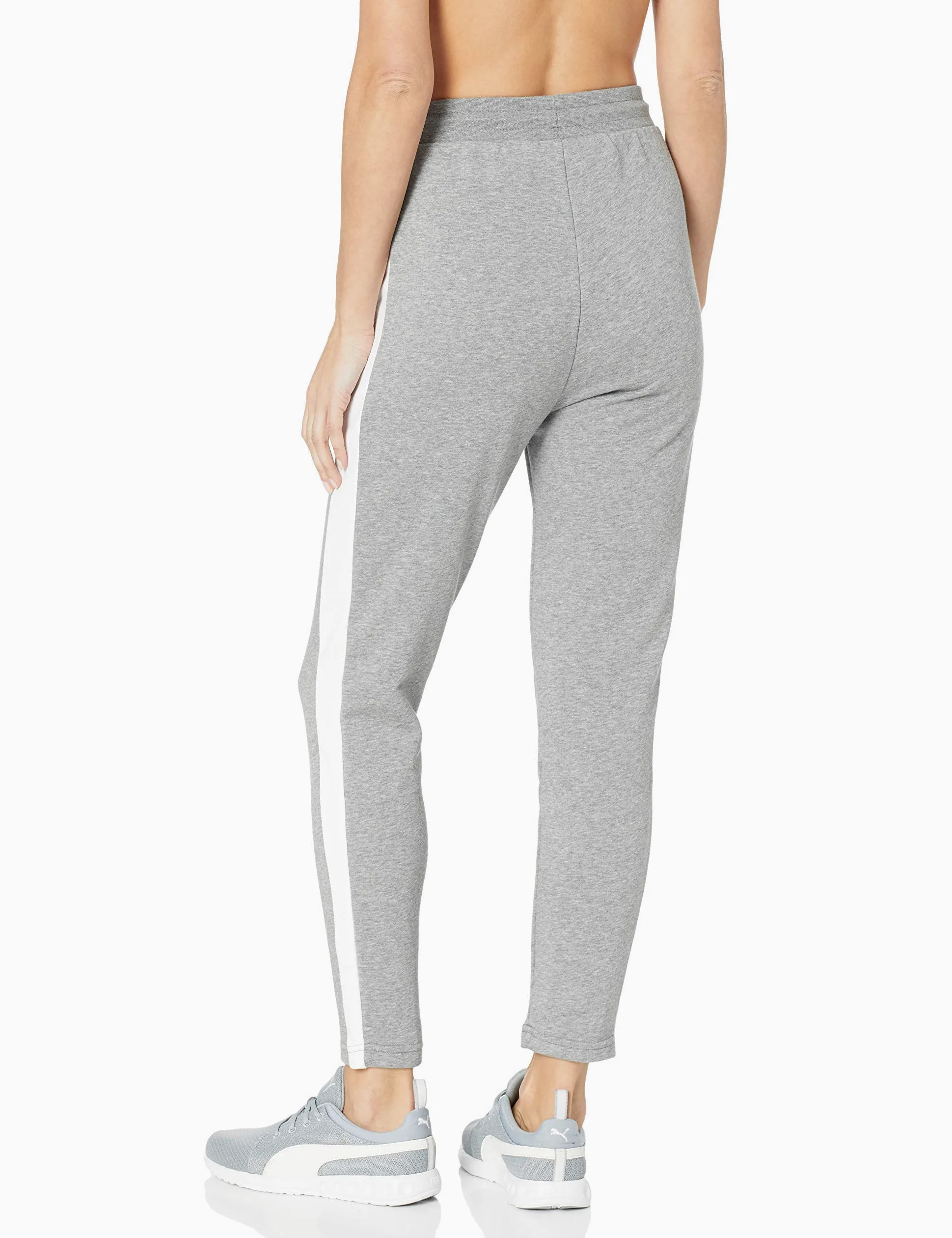 PUMA Pantalones de chándal Classics T7 para mujer - gris - Medium