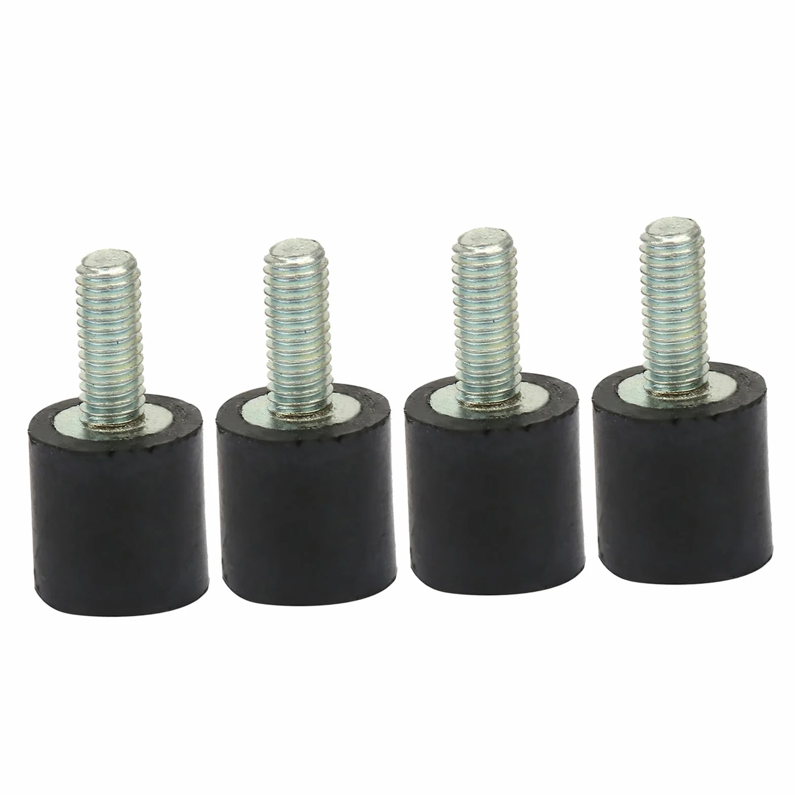 Fafeicy 4pcs Soportes de Goma Anti Vibración Silentblock VD8*8 M3*8 para Coche Barco Compresores Motores