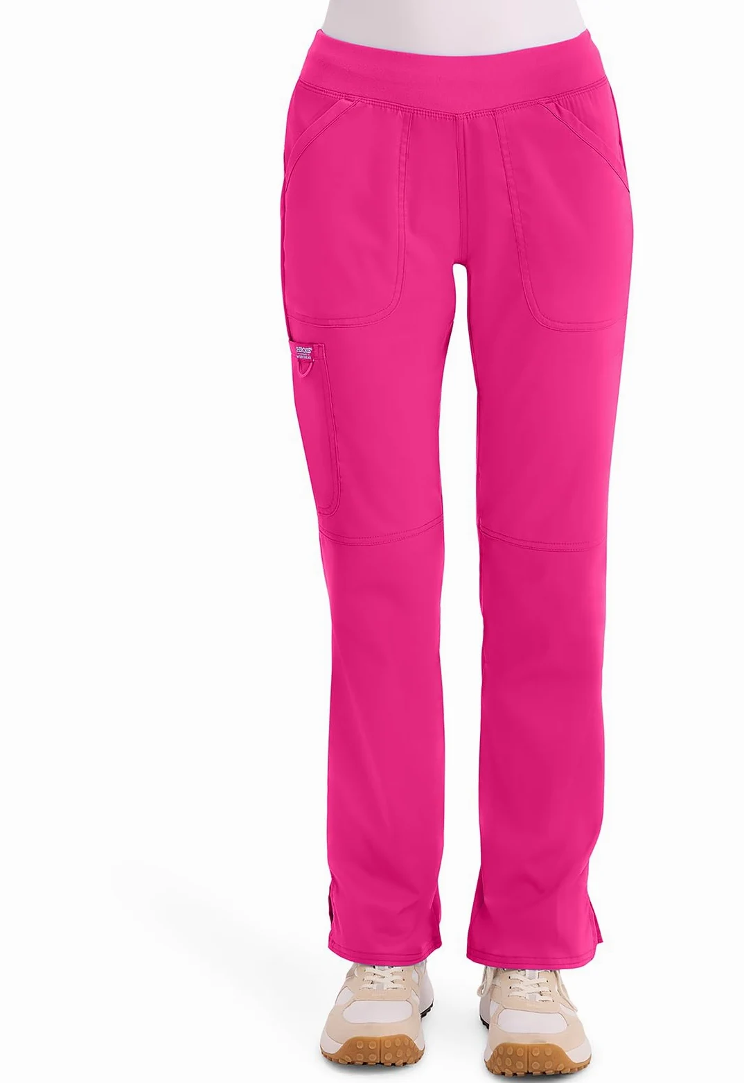 CHEROKEE Mid Rise Straight Leg Pull-on Pant - Pantalones Mujer