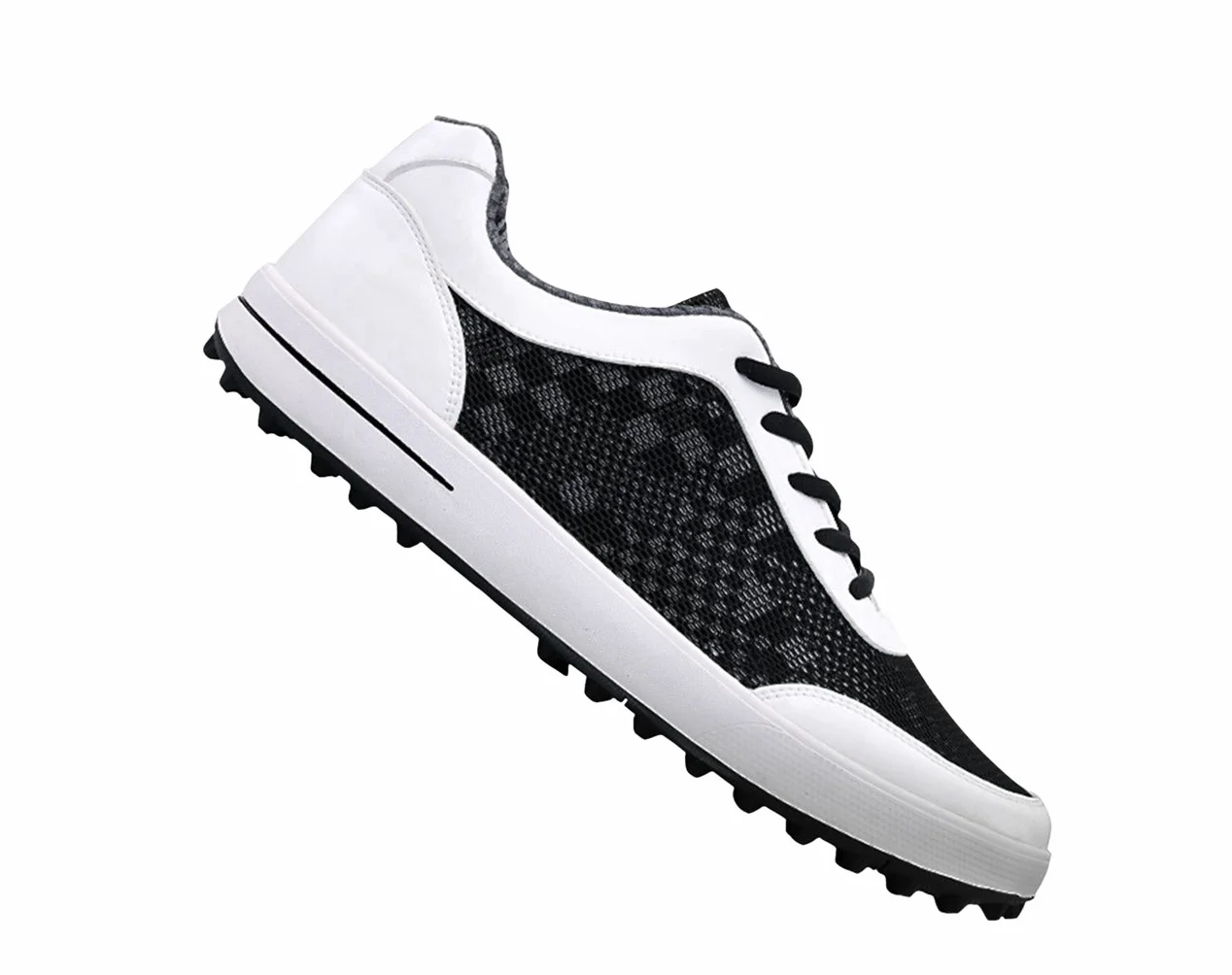Zapatos de Golf de Malla Transpirable Spikeless para los Hombres