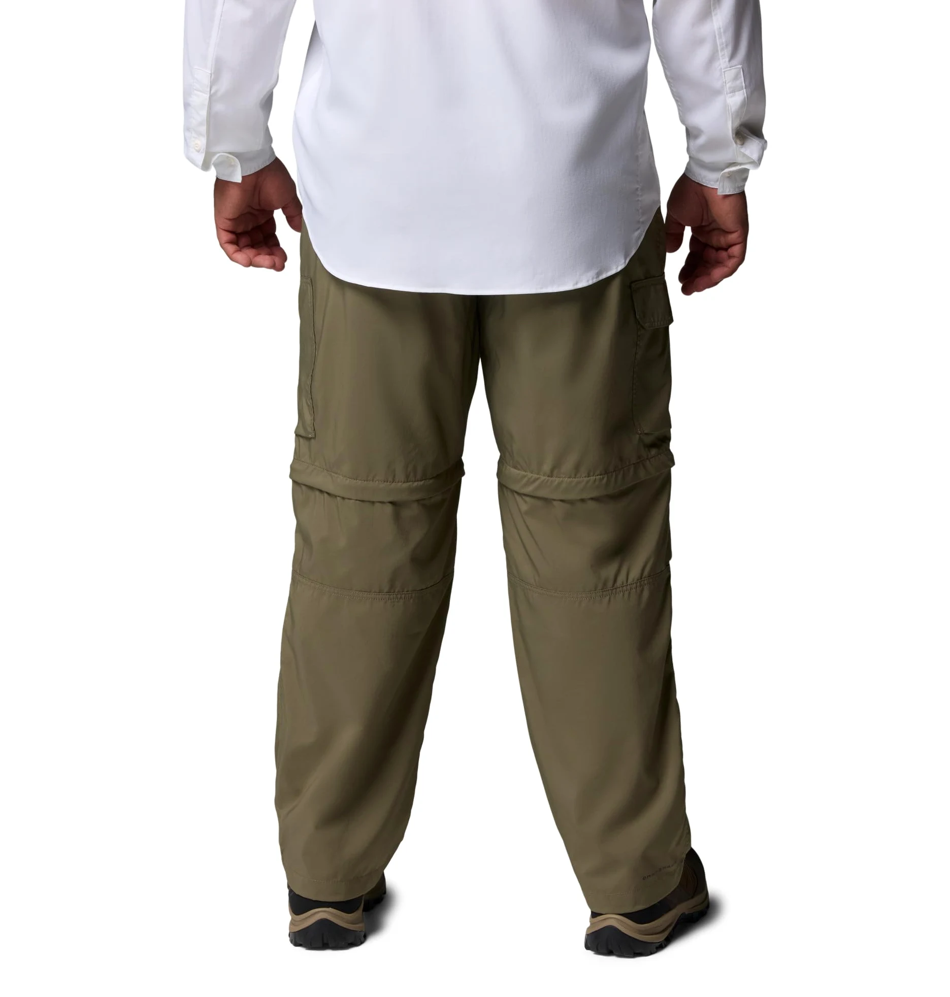 Columbia Pantalón Convertible Silver Ridge Utility - Pantalones de Senderismo Hombre