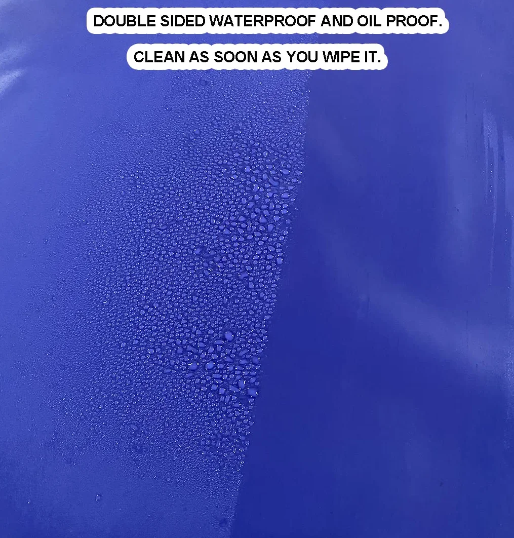 Delantal de vinilo resistente a productos químicos, talla grande, unisex, apto para lavavajillas, peluquería de perros, jardinería, limpieza de pescado