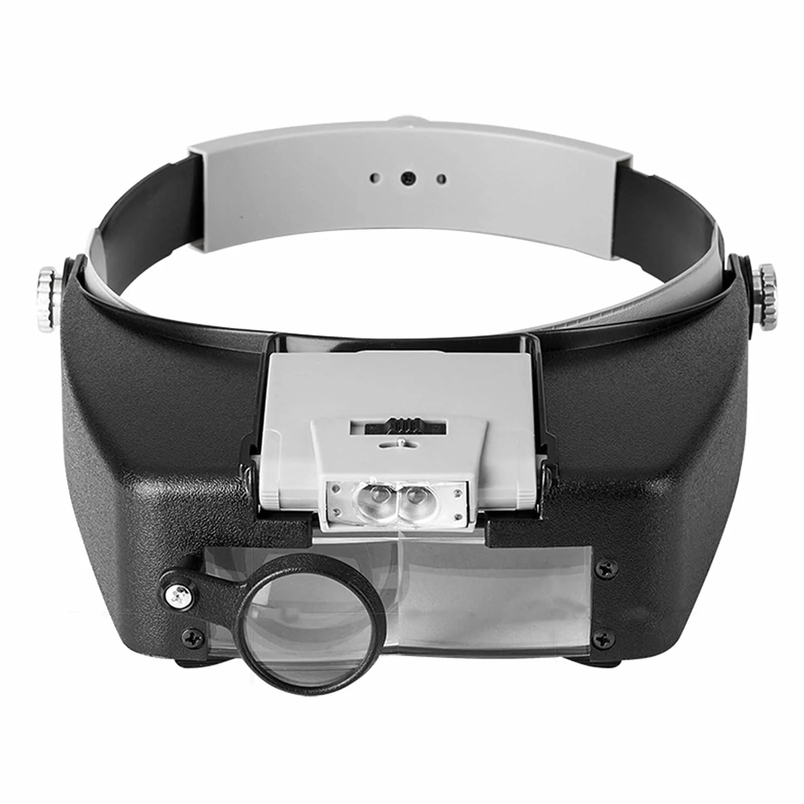 Faro Lupa Dental Magnificación Binocular Quirúrgica Gris