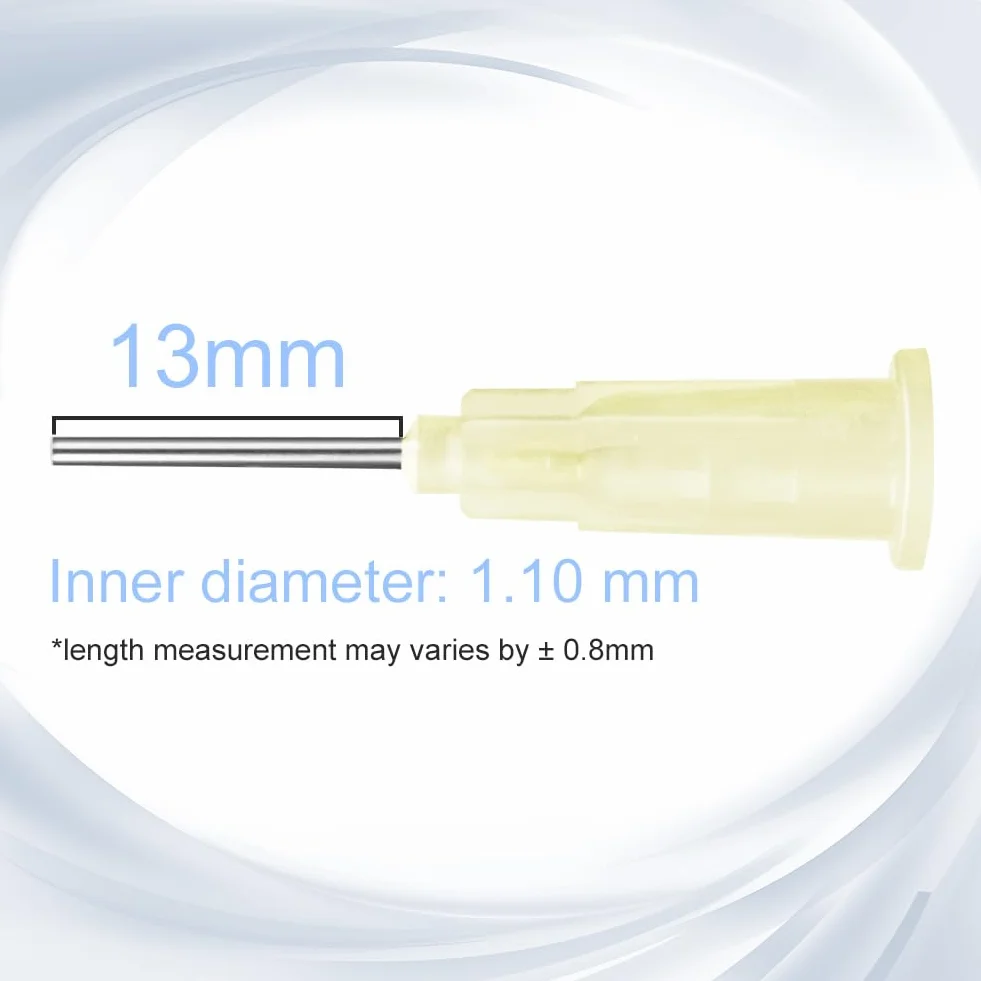 OFFCUP Juego de Jeringas con Aguja 1/2/5/10/20ml Punta Roma 5pcs para Uso Industrial