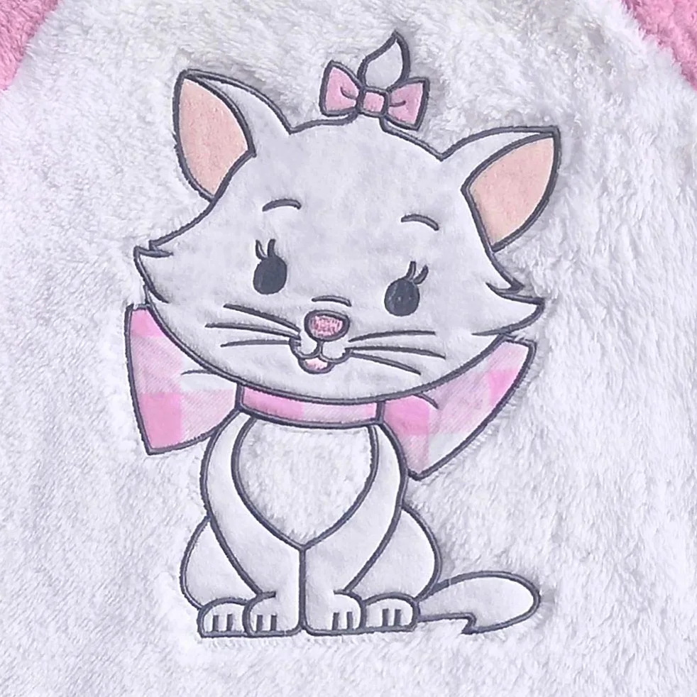 Disney Marie - Conjunto de pijama de forro polar para niña