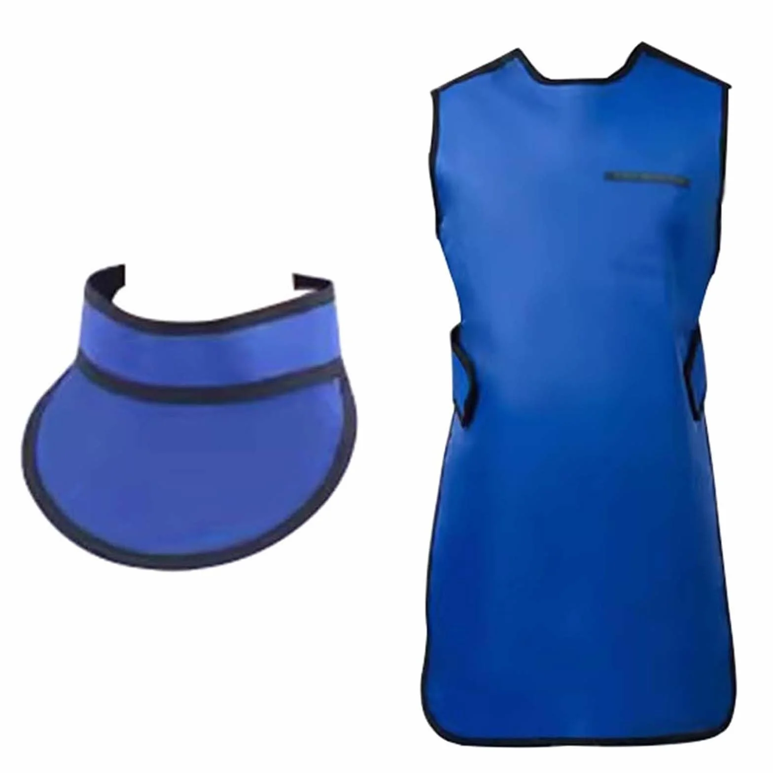 Chaleco de Plomo Protector de Rayos X 0.35mm PB 100x60cm para Adulto