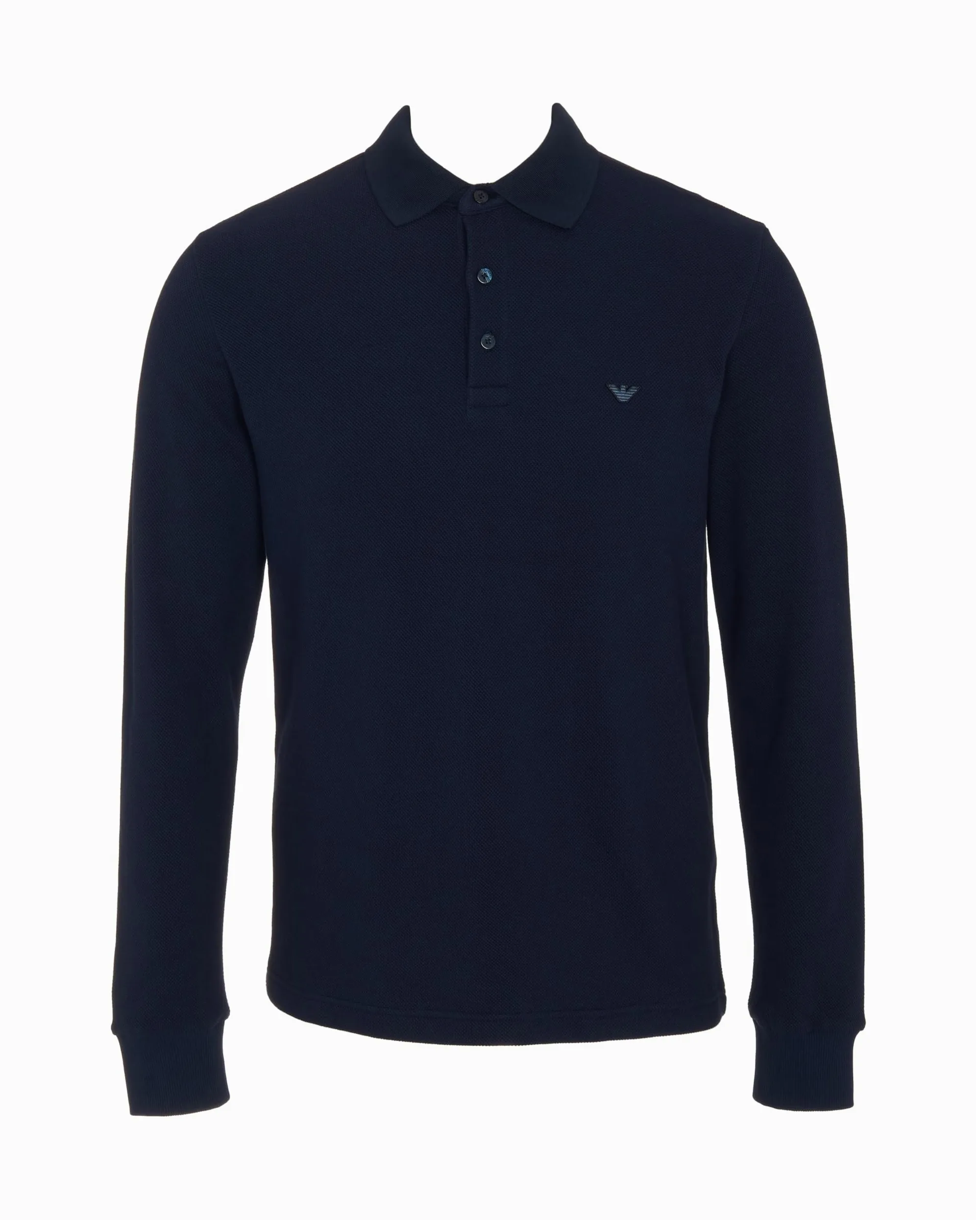 Emporio Armani Piquet Polo Sweatshirt Sudadera Hombre (Pack de 1)
