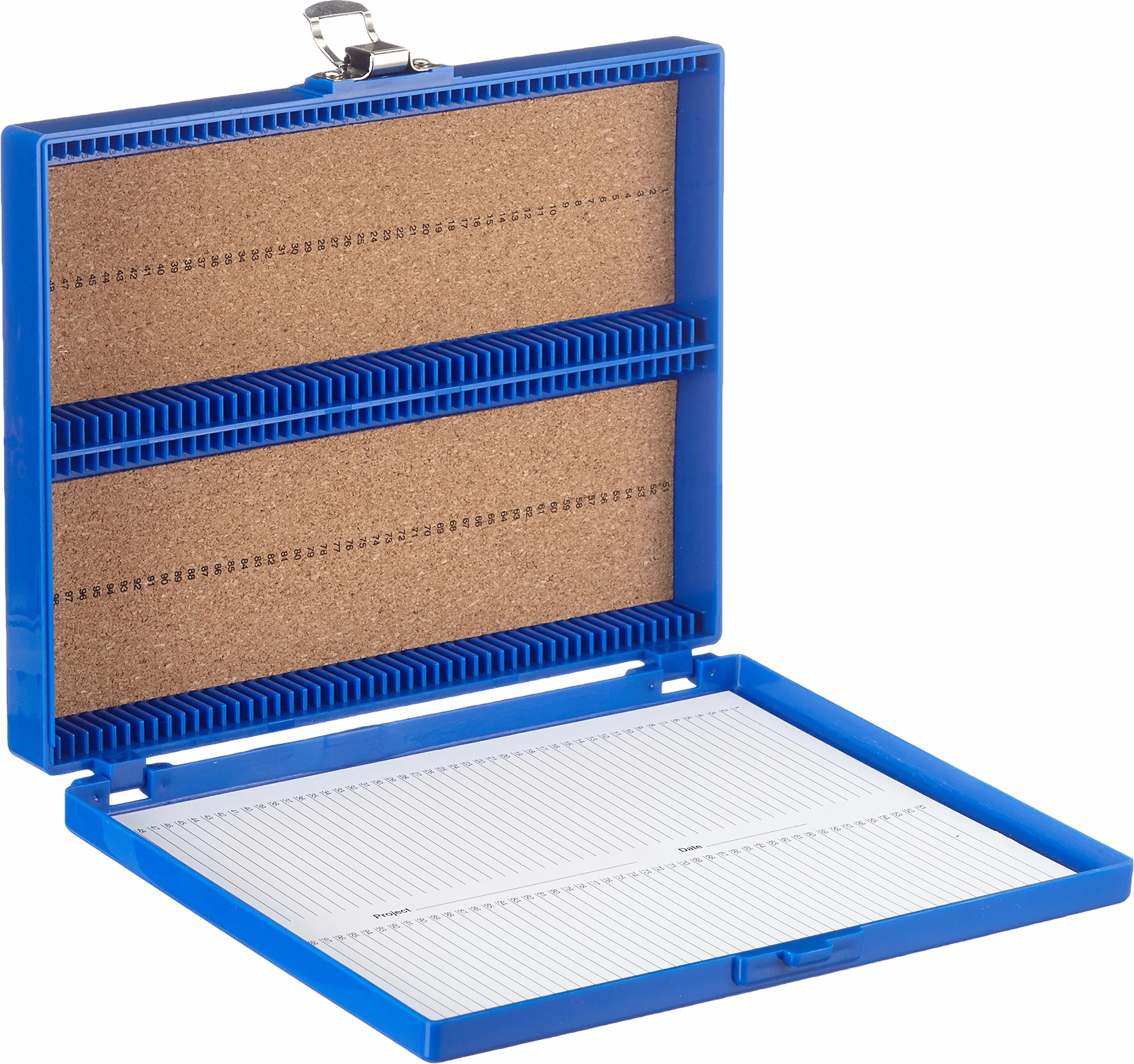 Neolab Caja deslizante para 100 OT PS azul 2 unidades