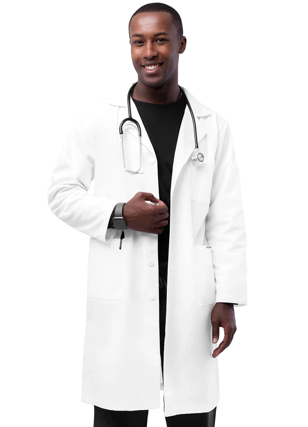 Adar Bata de Laboratorio Unisex - Bata de Laboratorio clásica de 99 cm