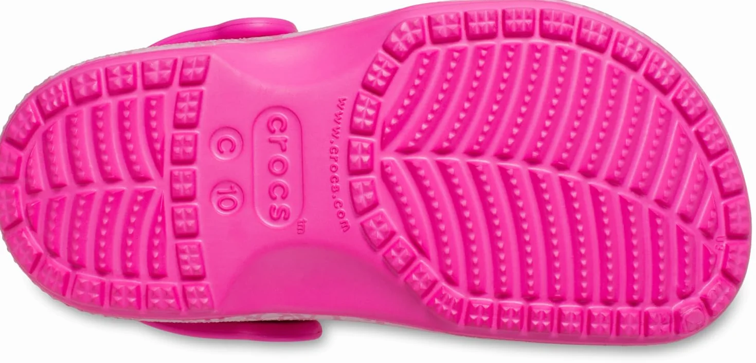 Crocs Mattel Pink Barbie Classic Clog T, Zuecos Unisex niños