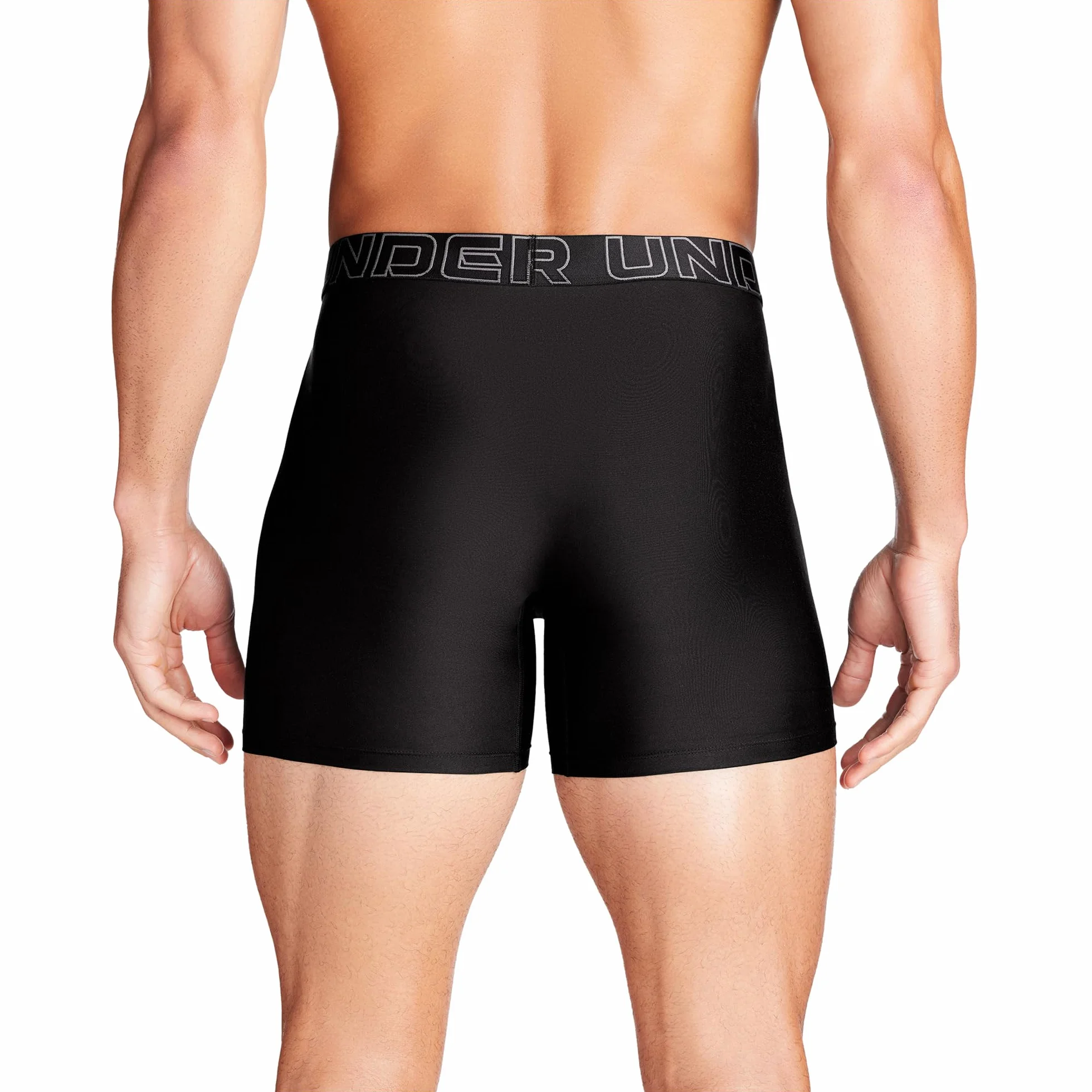 Under Armour Pack de 3 Bóxers Tech Performance para Hombre, Largo de Pierna de 15 cm – Transpirable, Absorbe la Humedad, Tacto Suave, Comodidad Todo el Día