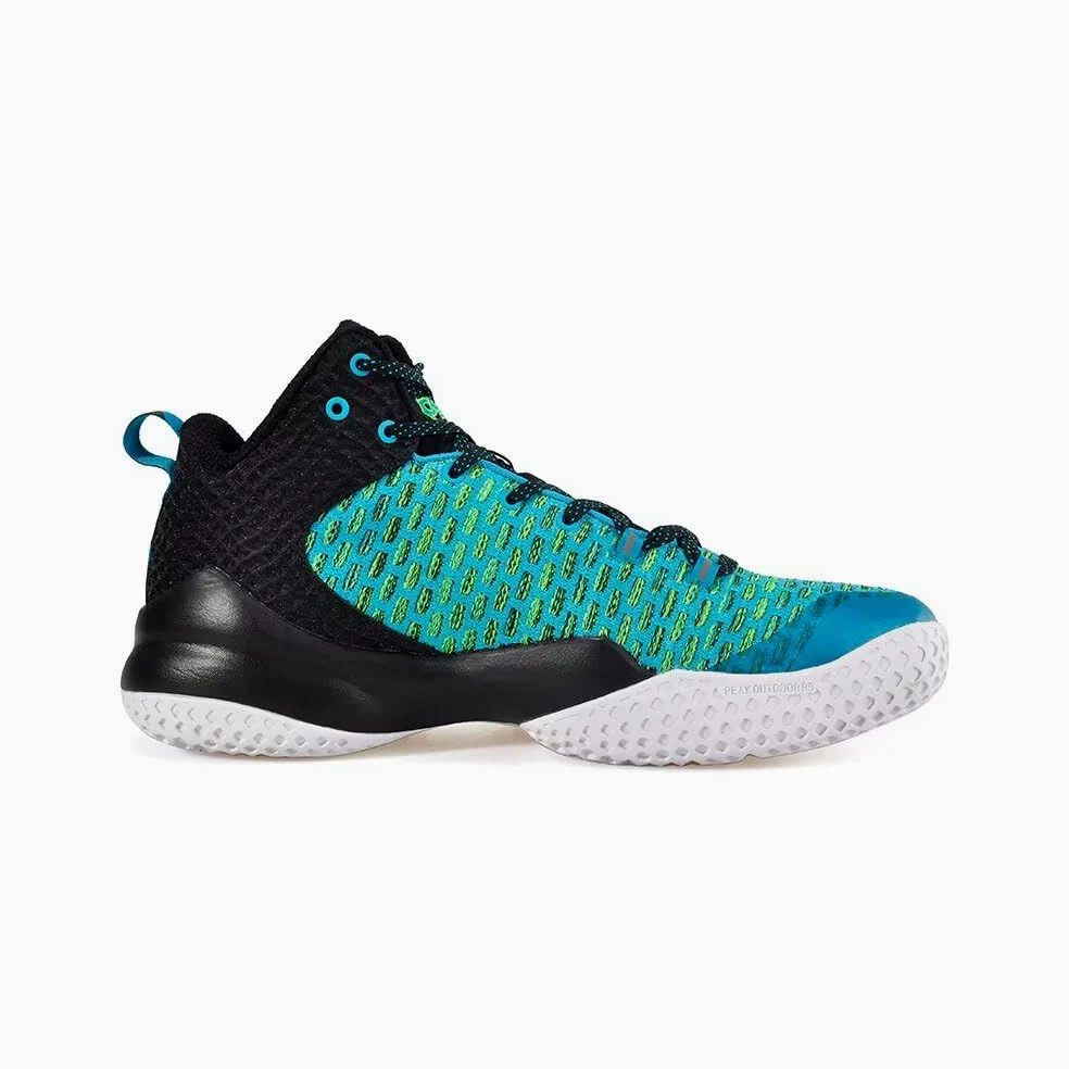Peak Lou Williams Streetball Master - Zapatillas de Baloncesto para Hombre, Transpirables, Antideslizantes, para Entrenamiento Fitness, Caña de Pesca Palegold, 39 2/3 EU