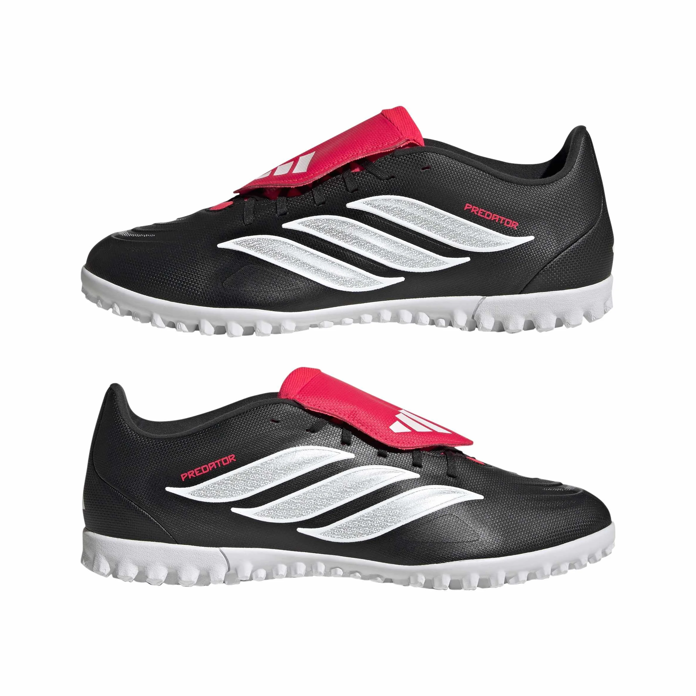 adidas Unisex Zapatilla de fútbol con lengüeta Plegable Predator Club Moqueta