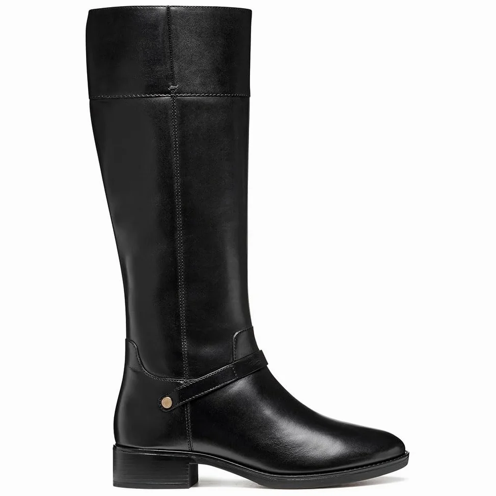 Geox D Felicity, Botas Altas hasta la Rodilla Mujer