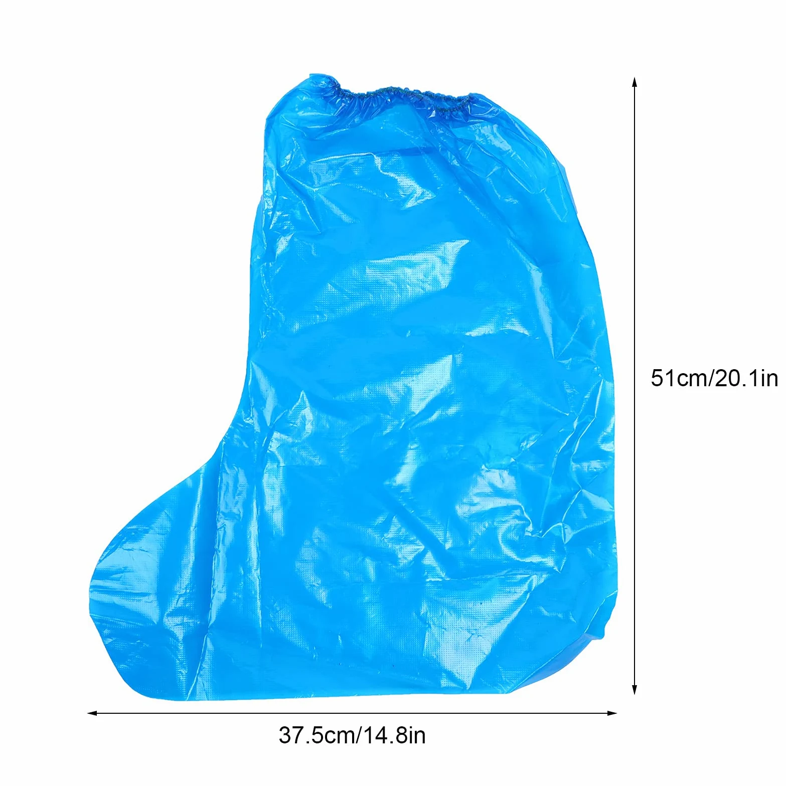Generic 500 Fundas para Zapatos Impermeables y Antideslizantes | Protección extendida hasta la rodilla, banda elástica con suela antideslizante, banda elástica ajuste seguro para días