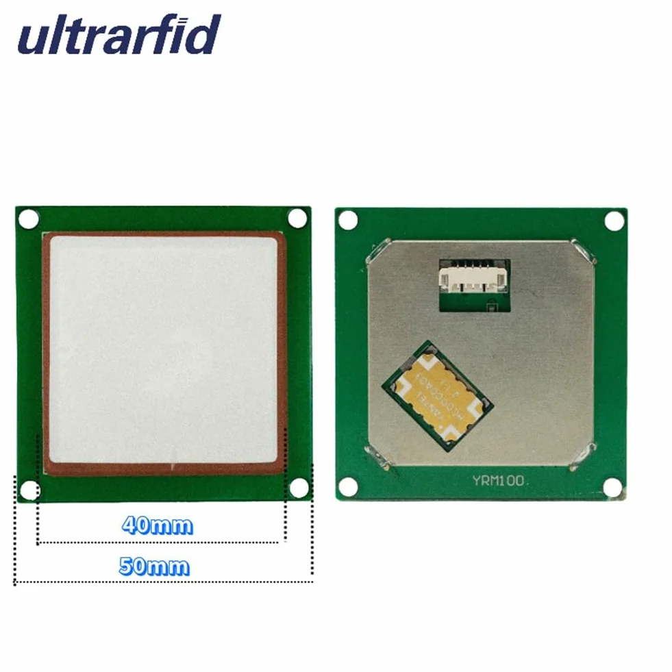 ESP32 Módulo Lector RFID UHF YRM100 Interfaz TTL Antena Integrada