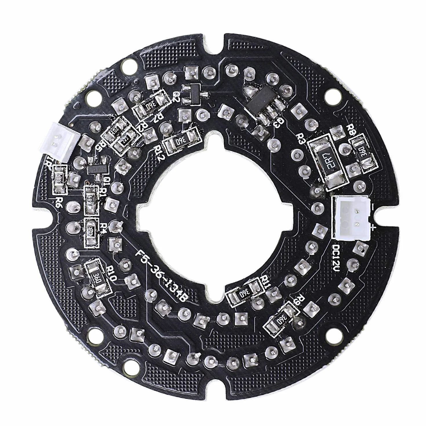 Cámara CCTV CCD Placa iluminadora infrarroja IR 36 LED