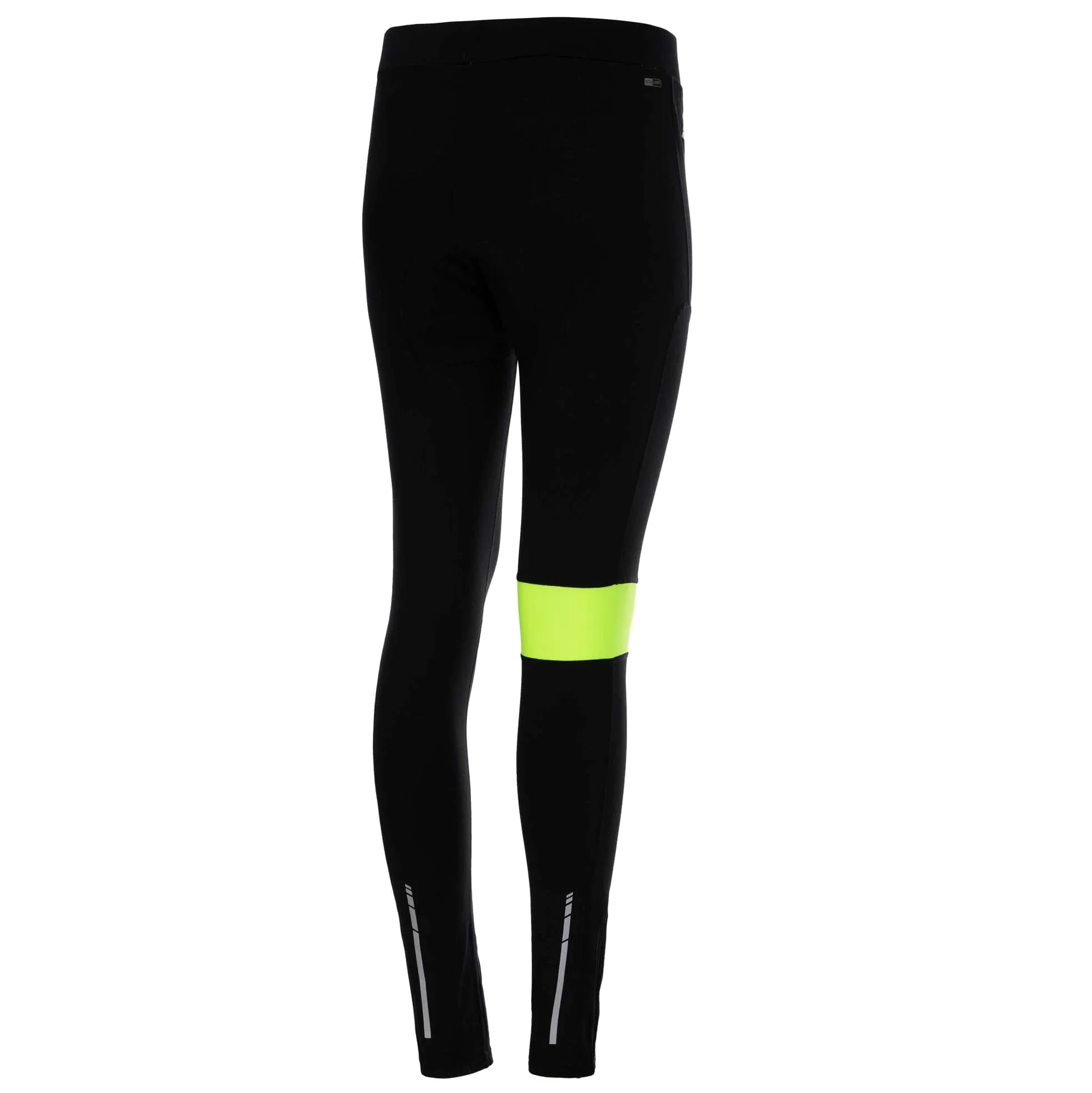 Airtracks Pro Line - Juego de ropa térmica de ciclismo para mujer, pantalón largo y chaqueta térmica Pro Line, resistente al viento, transpirable, reflectores, negro y neón., XXL