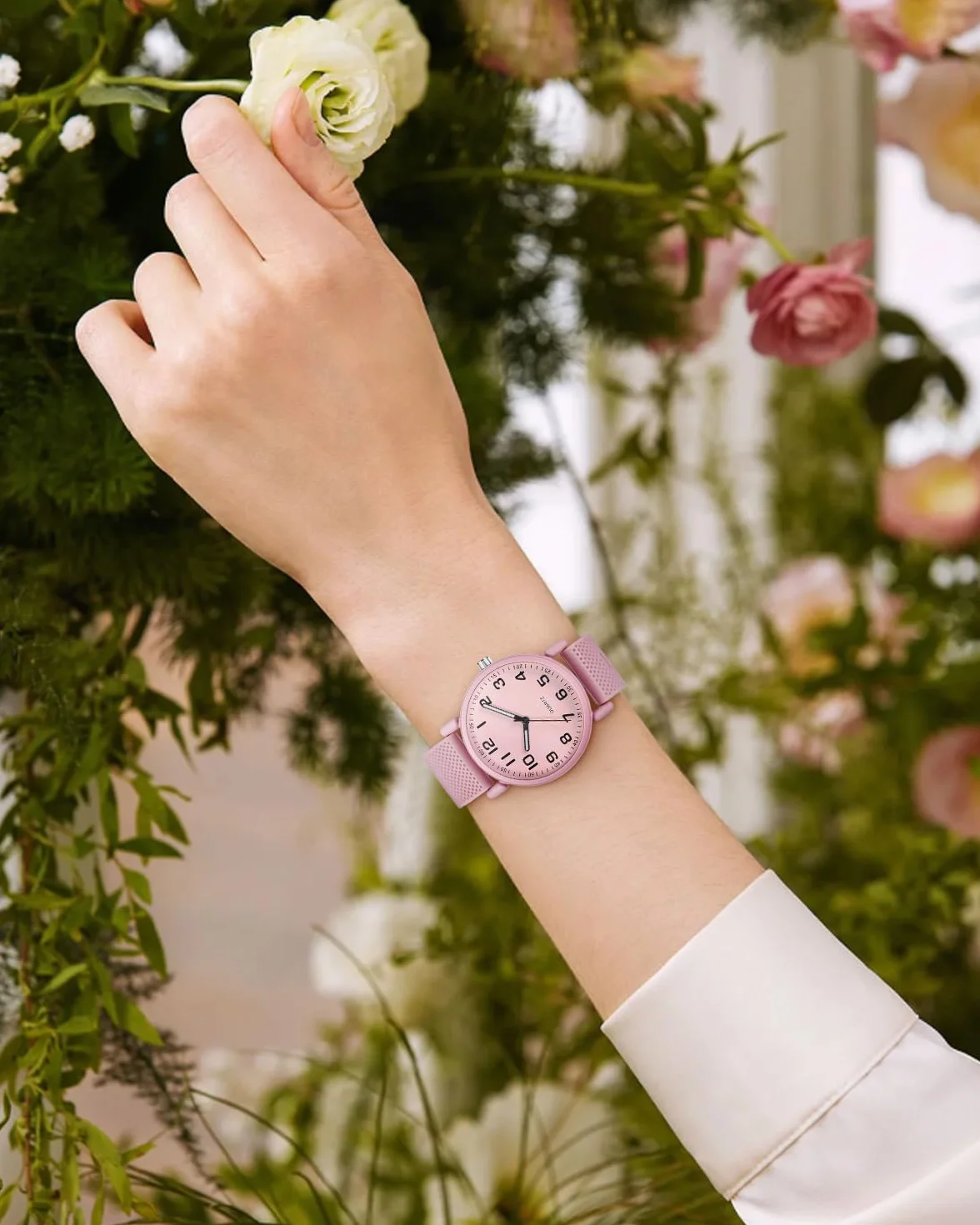 CIVO Reloj Mujer Analogico Minimalistas: Impermeable Goma Casual Cuarzo - Deportivo Moda Clasico Regalo Relojes Pulsera Mujer