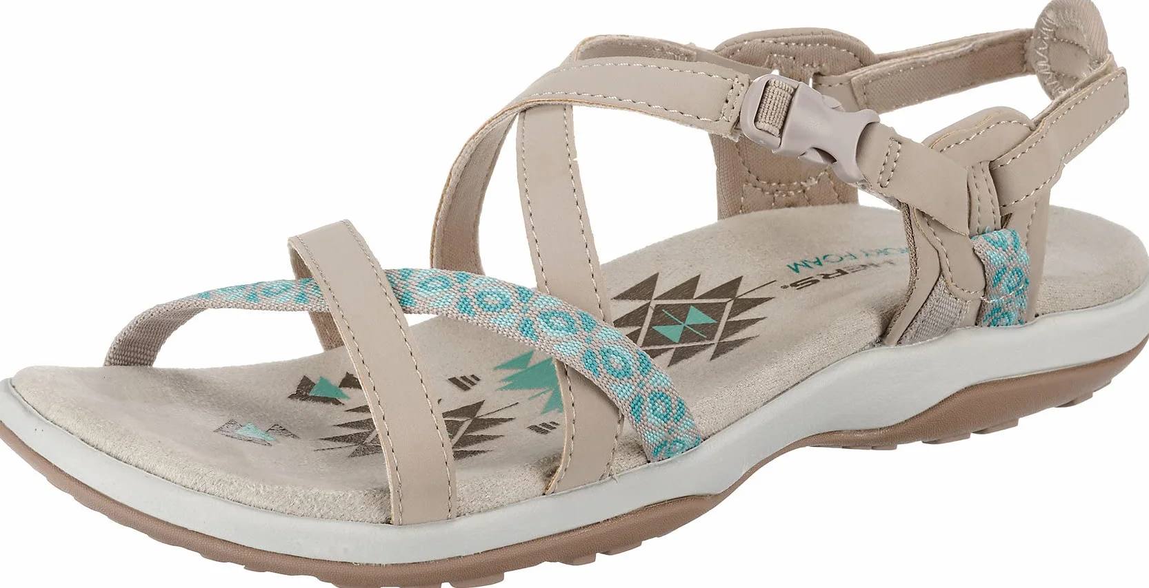 Skechers Mujer Reggae Slim Vacay Sandals
